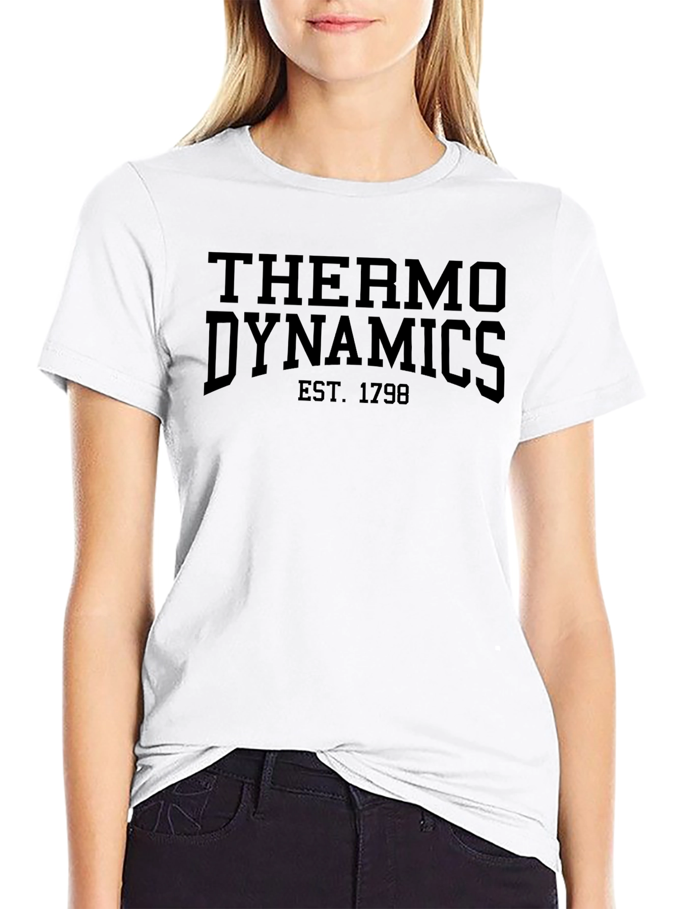 Thermo Dynamics Black Graphic T-Shirt