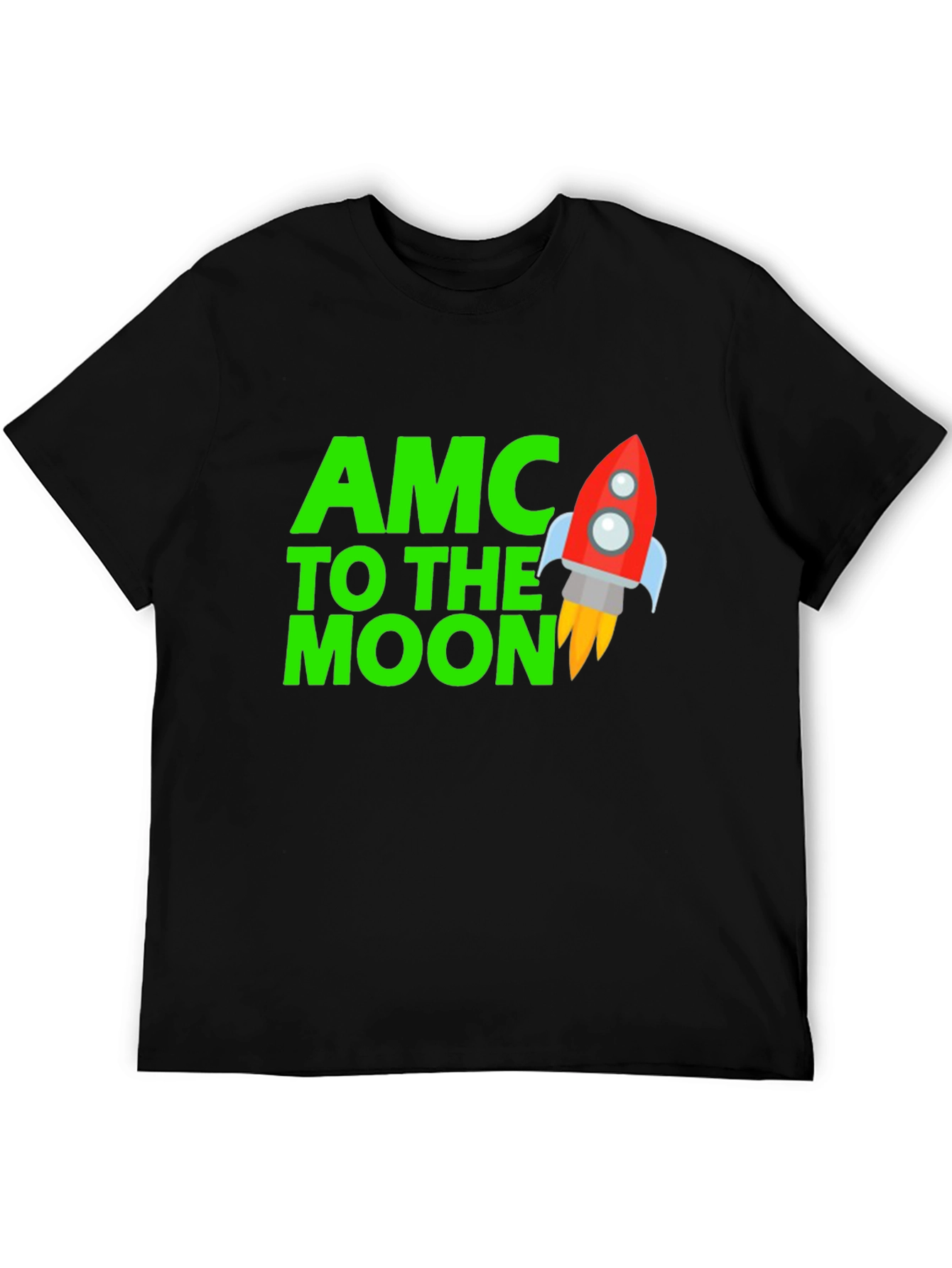 AMC To The Moon Black T-Shirt