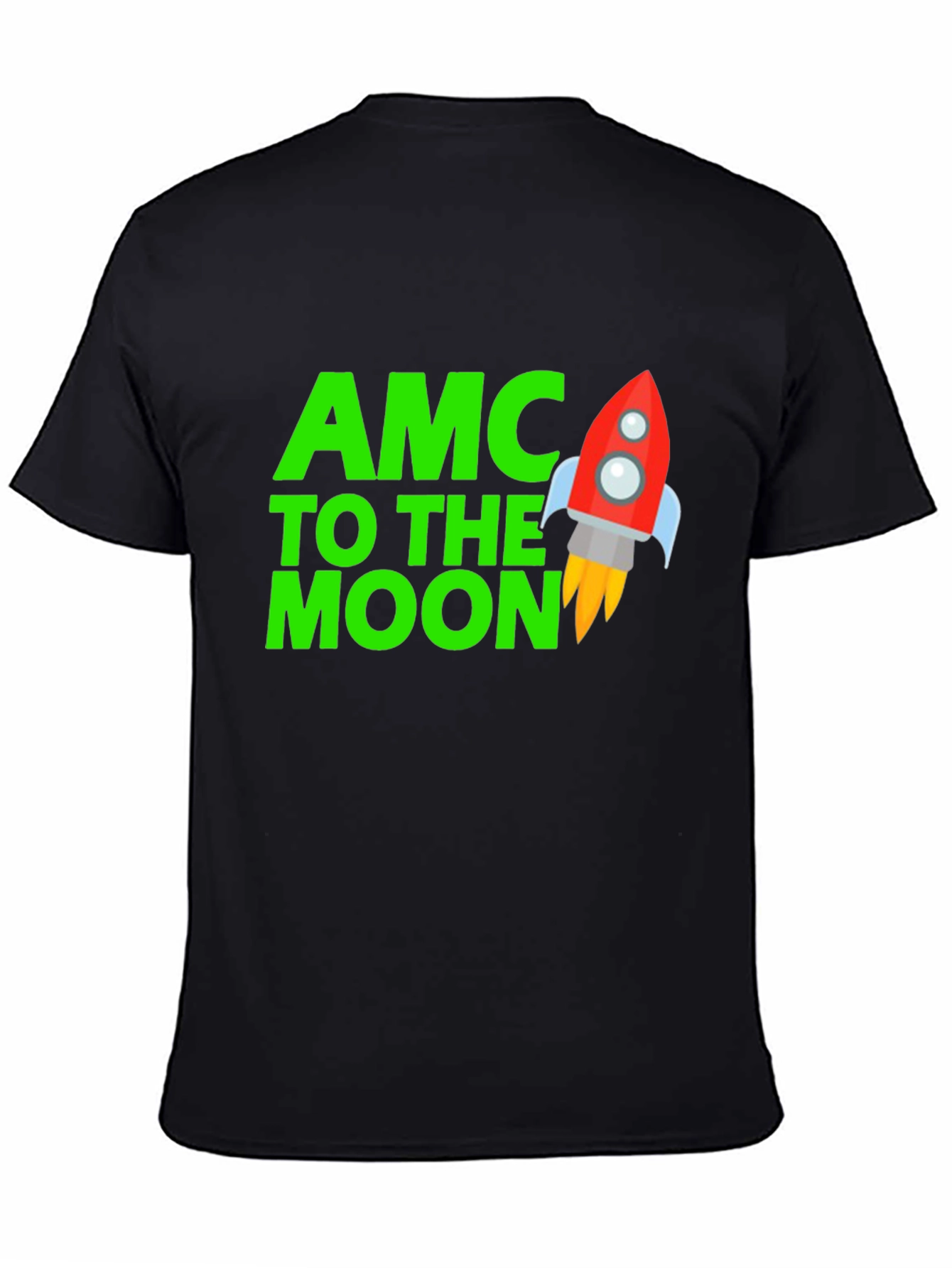 AMC To The Moon Black T-Shirt