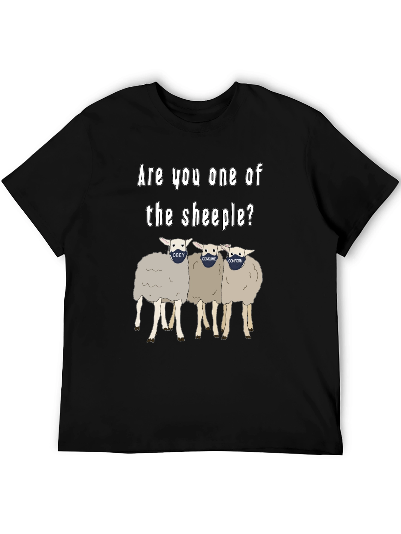 Sheeple T-Shirt - Funny Political Statement Tee