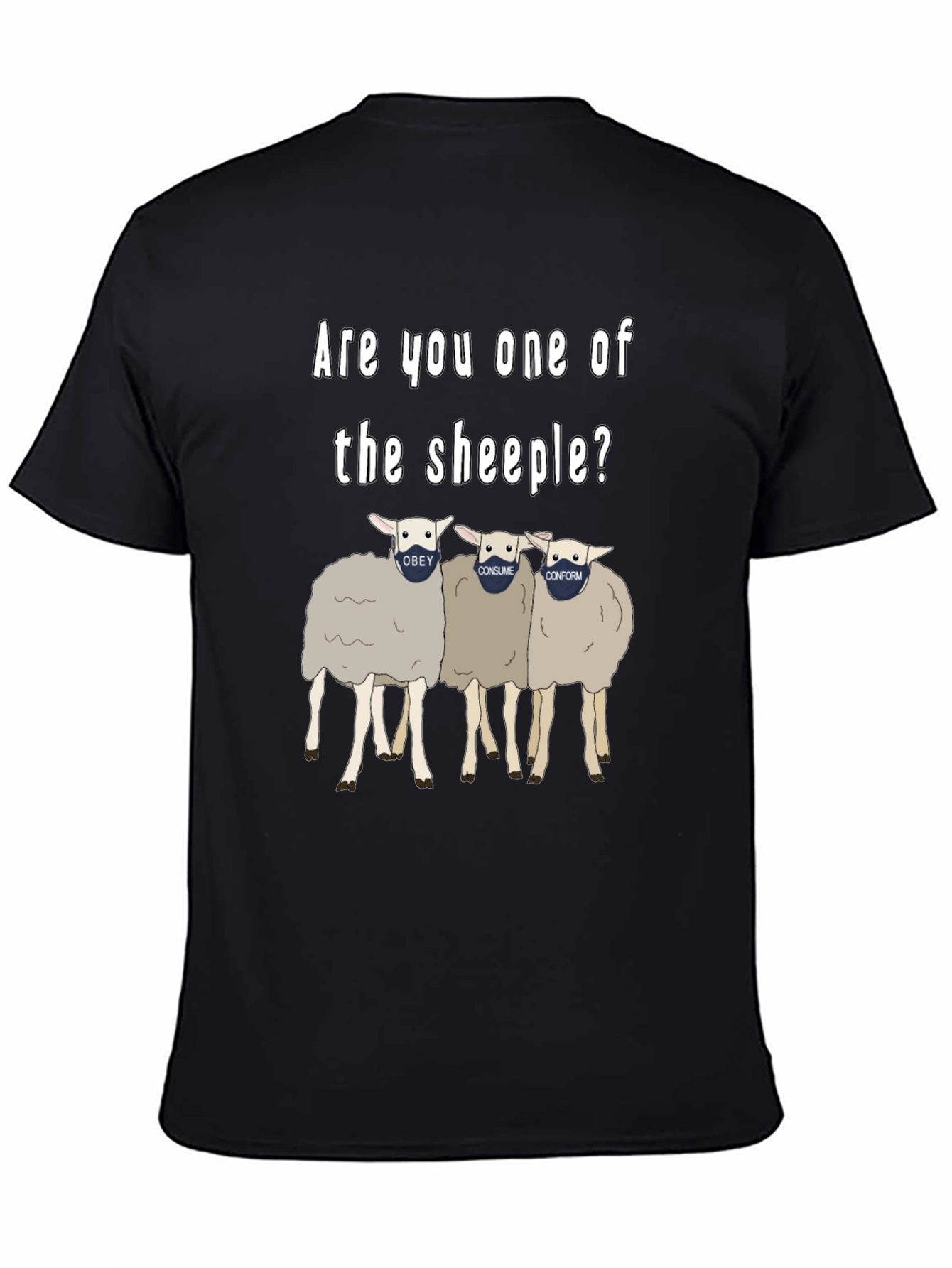 Sheeple T-Shirt - Funny Political Statement Tee