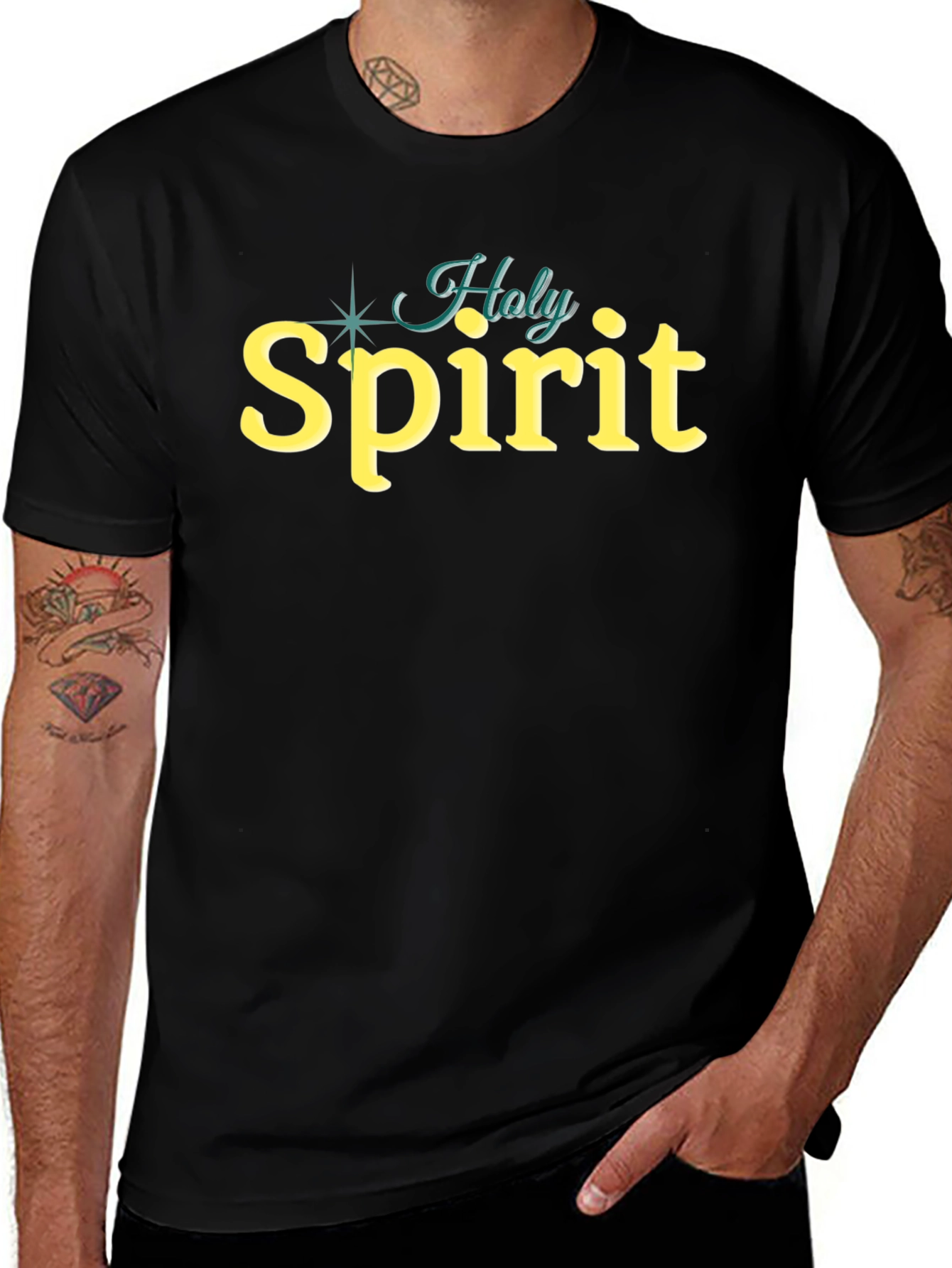 Holy Spirit Graphic T-Shirt - Religious Apparel