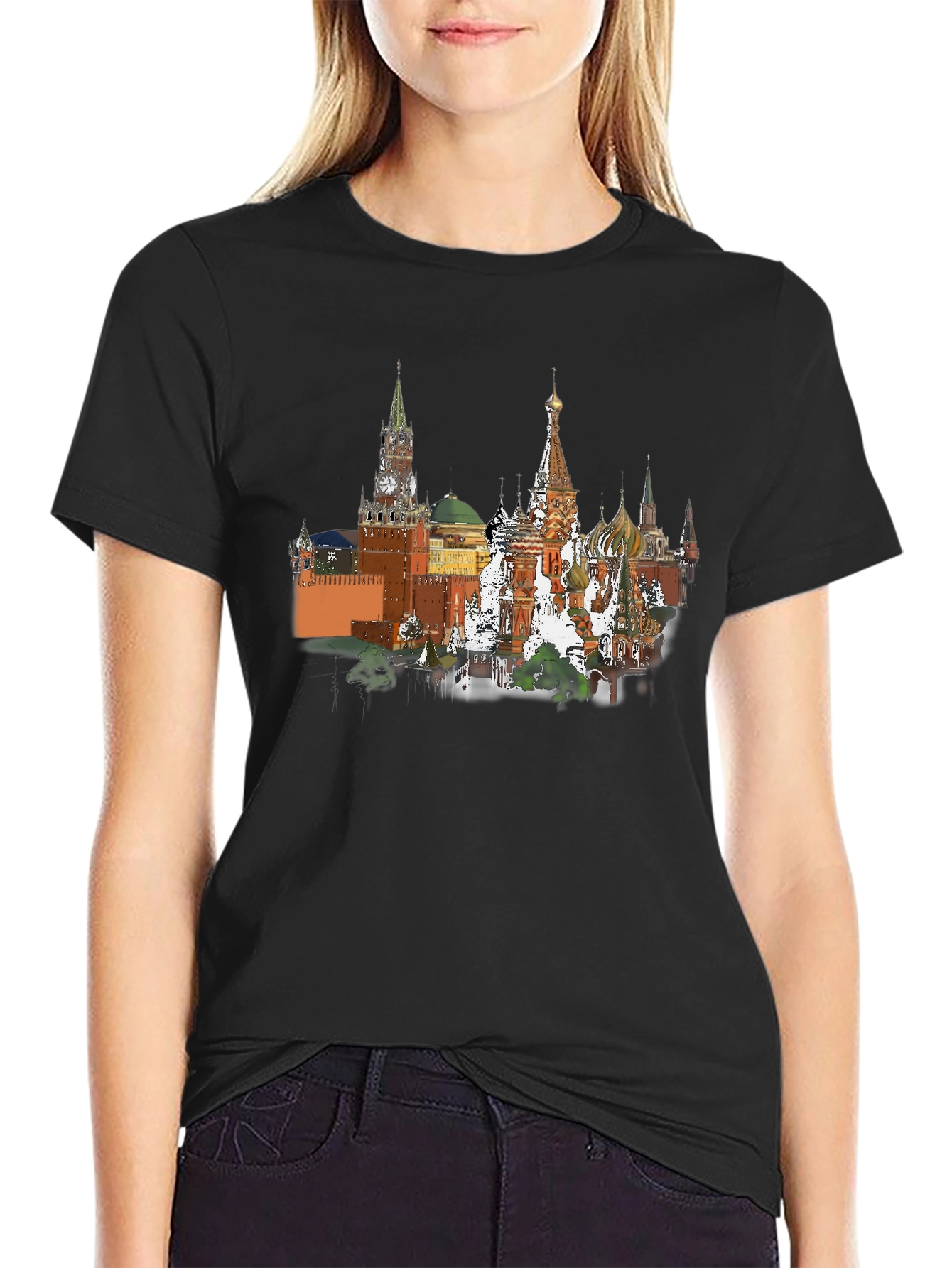 Moscow Kremlin T-Shirt - Russia Landmark Tee