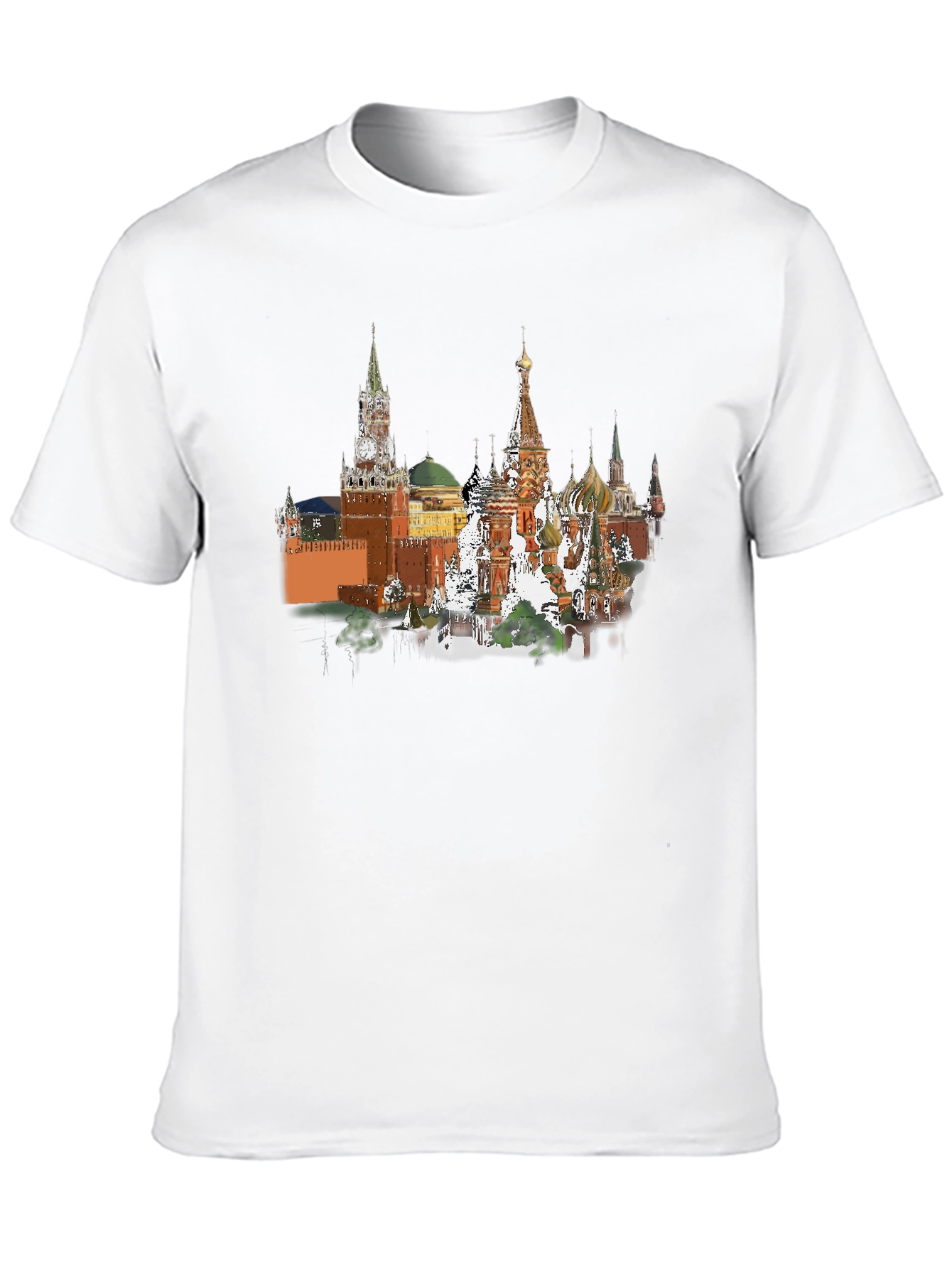 Moscow Kremlin T-Shirt - Russia Landmark Tee