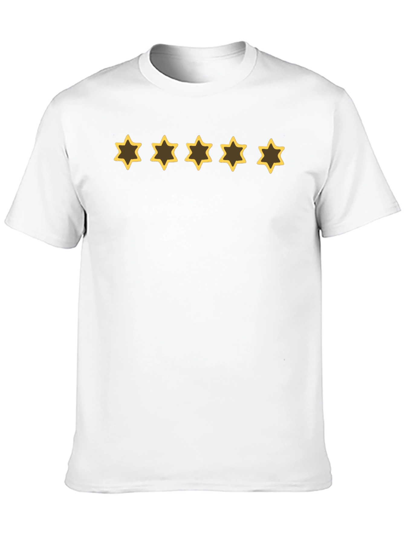 Five Star Black Graphic Tee