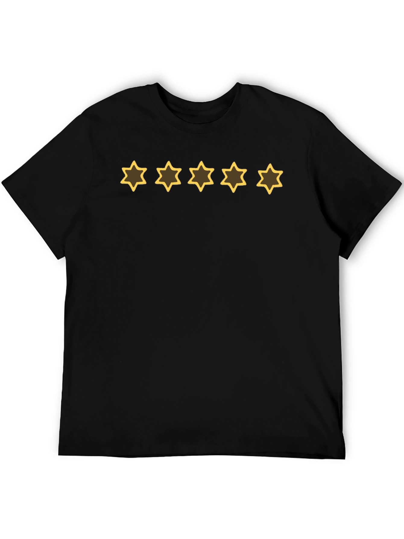 Five Star Black Graphic Tee