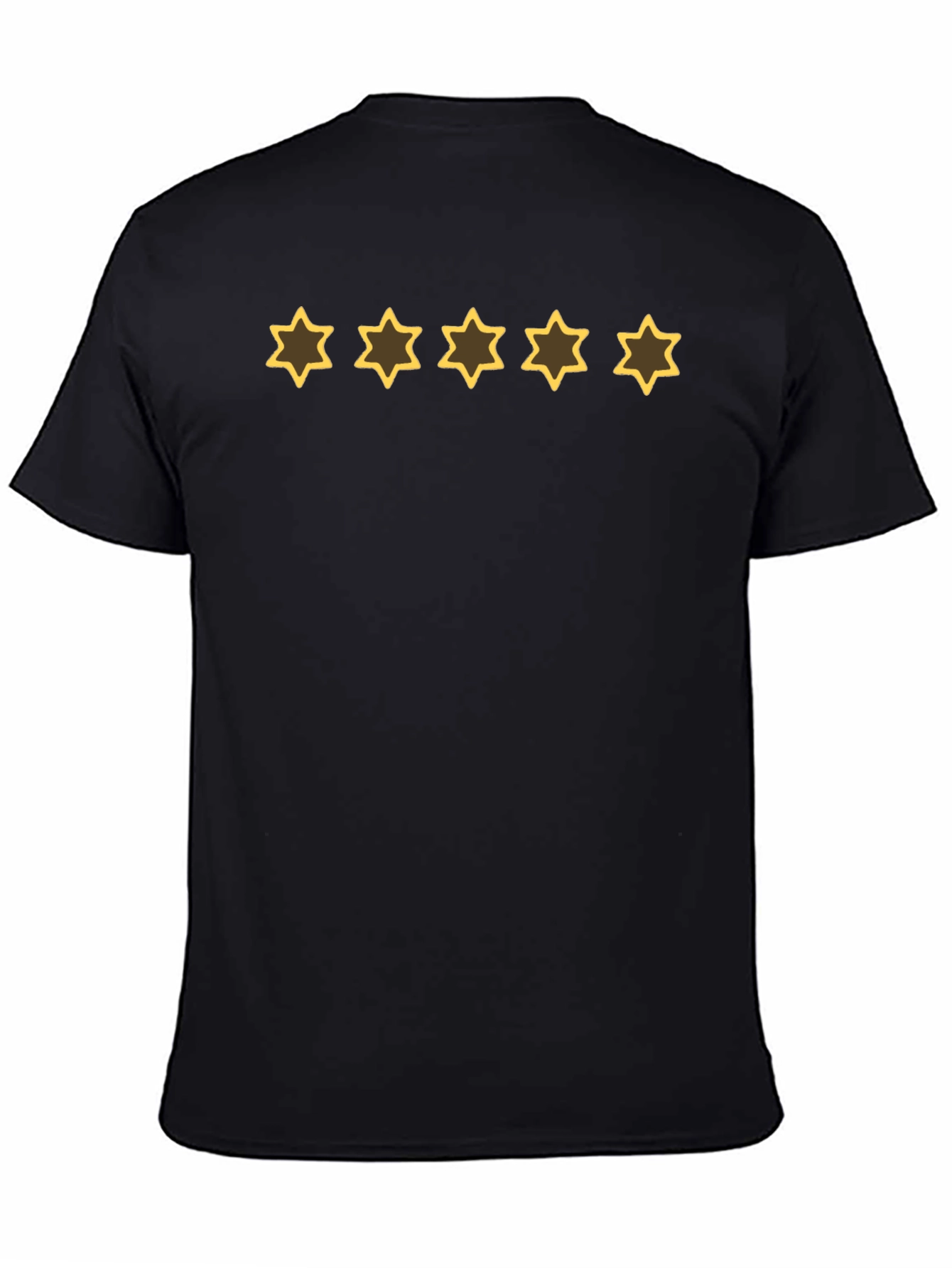 Five Star Black Graphic Tee