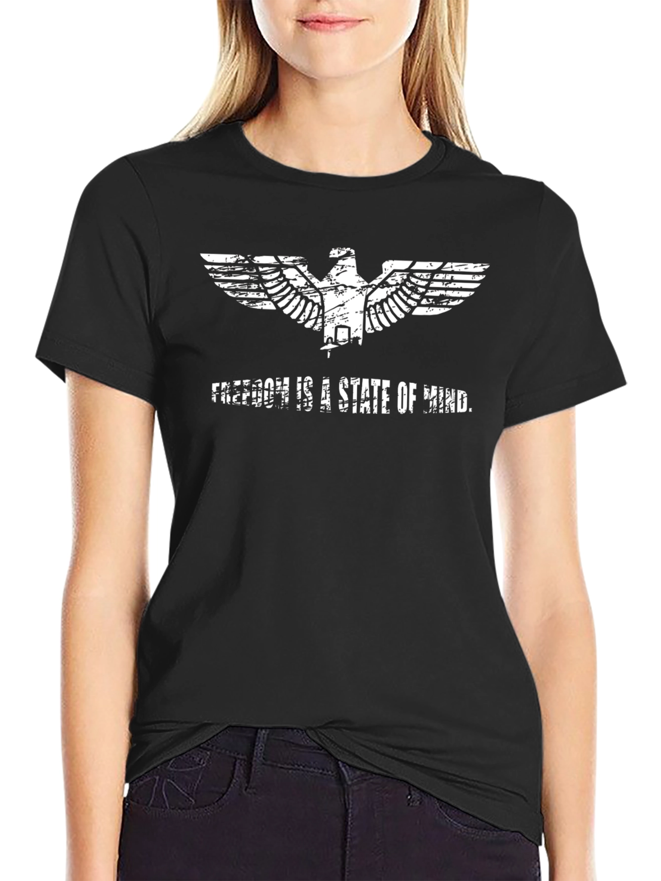 Freedom State of Mind Graphic T-Shirt