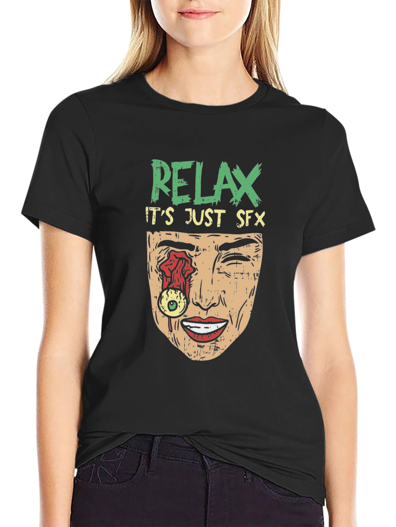 Relax Its Just SFX Horror Graphic T-Shirt