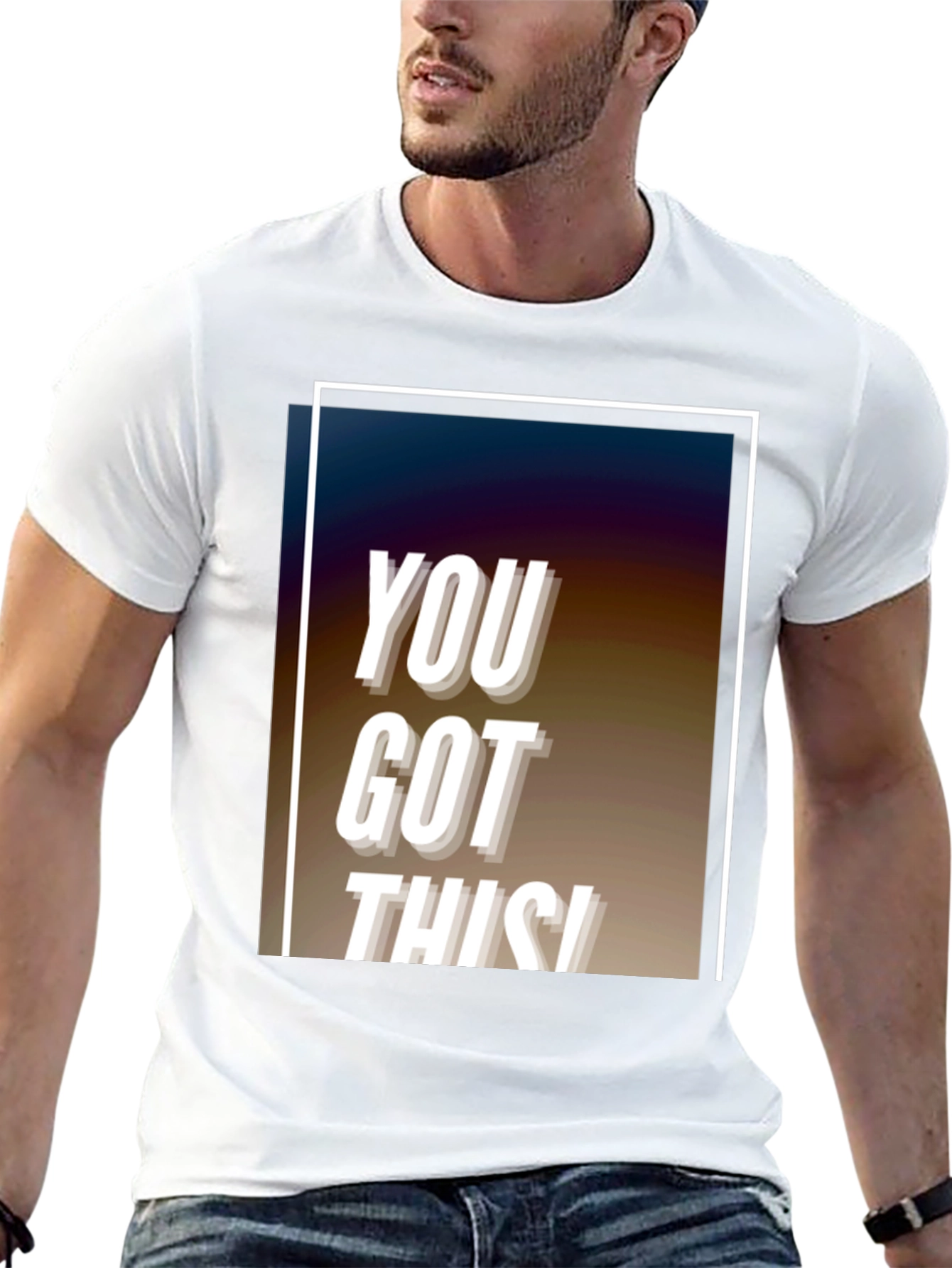 You Got This! Graphic Black T-Shirt