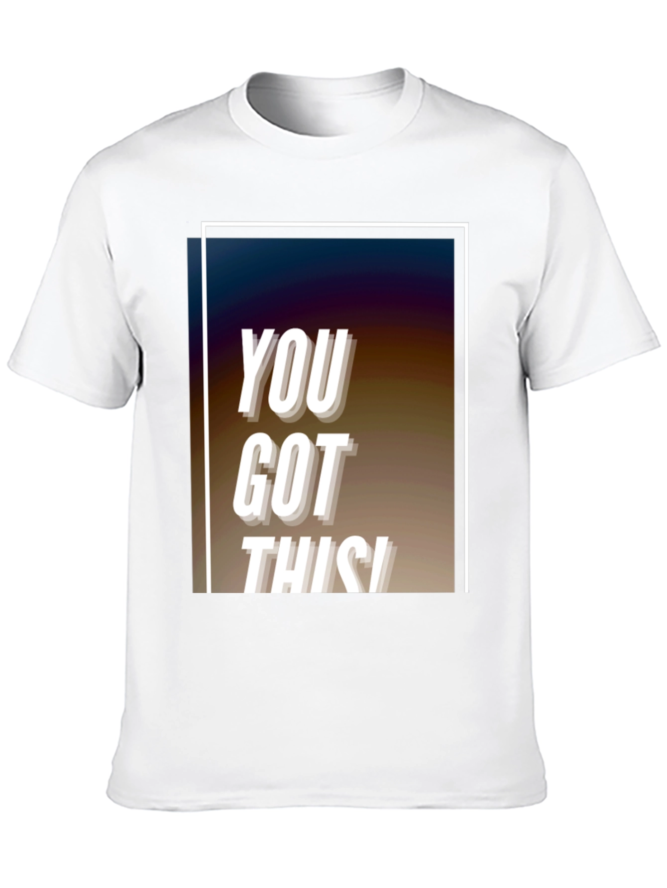 You Got This! Graphic Black T-Shirt