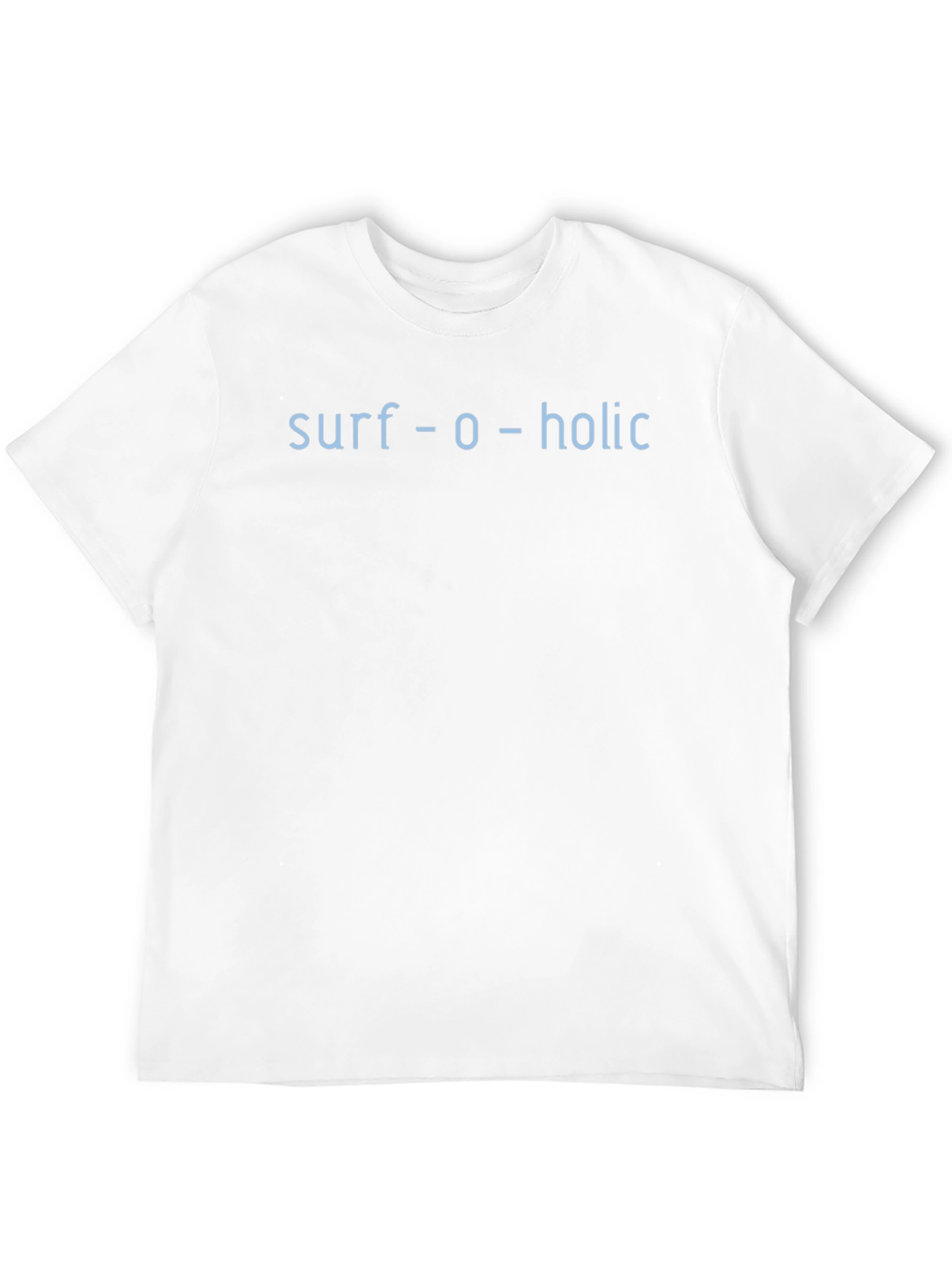 Surf-o-holic Black T-Shirt