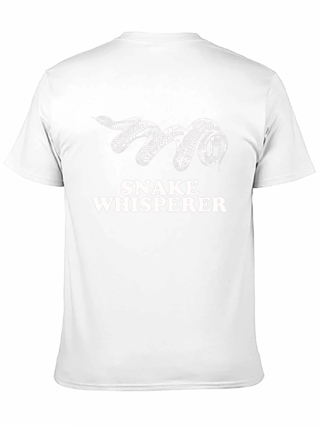 Snake Whisperer Graphic T-Shirt - Black