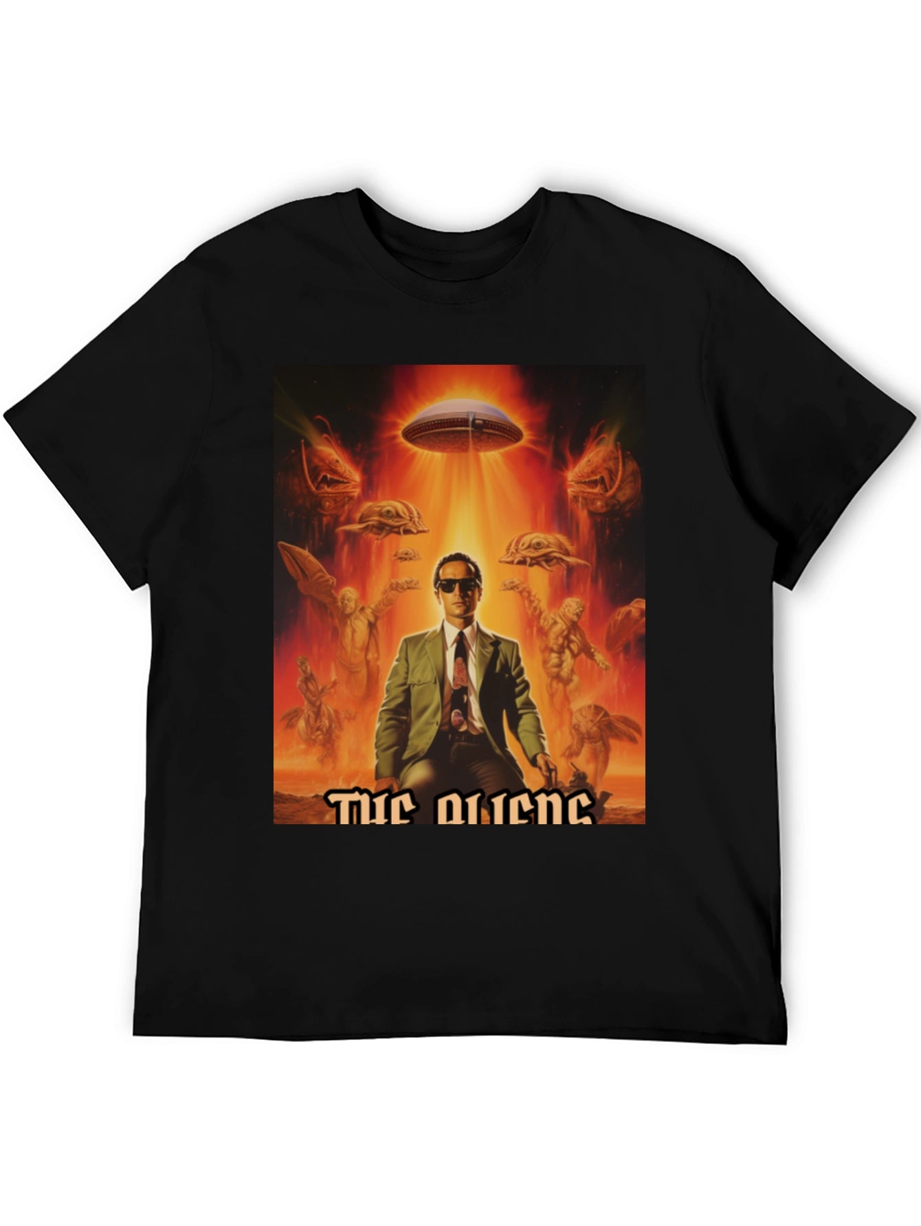 The Aliens Graphic Print T-Shirt
