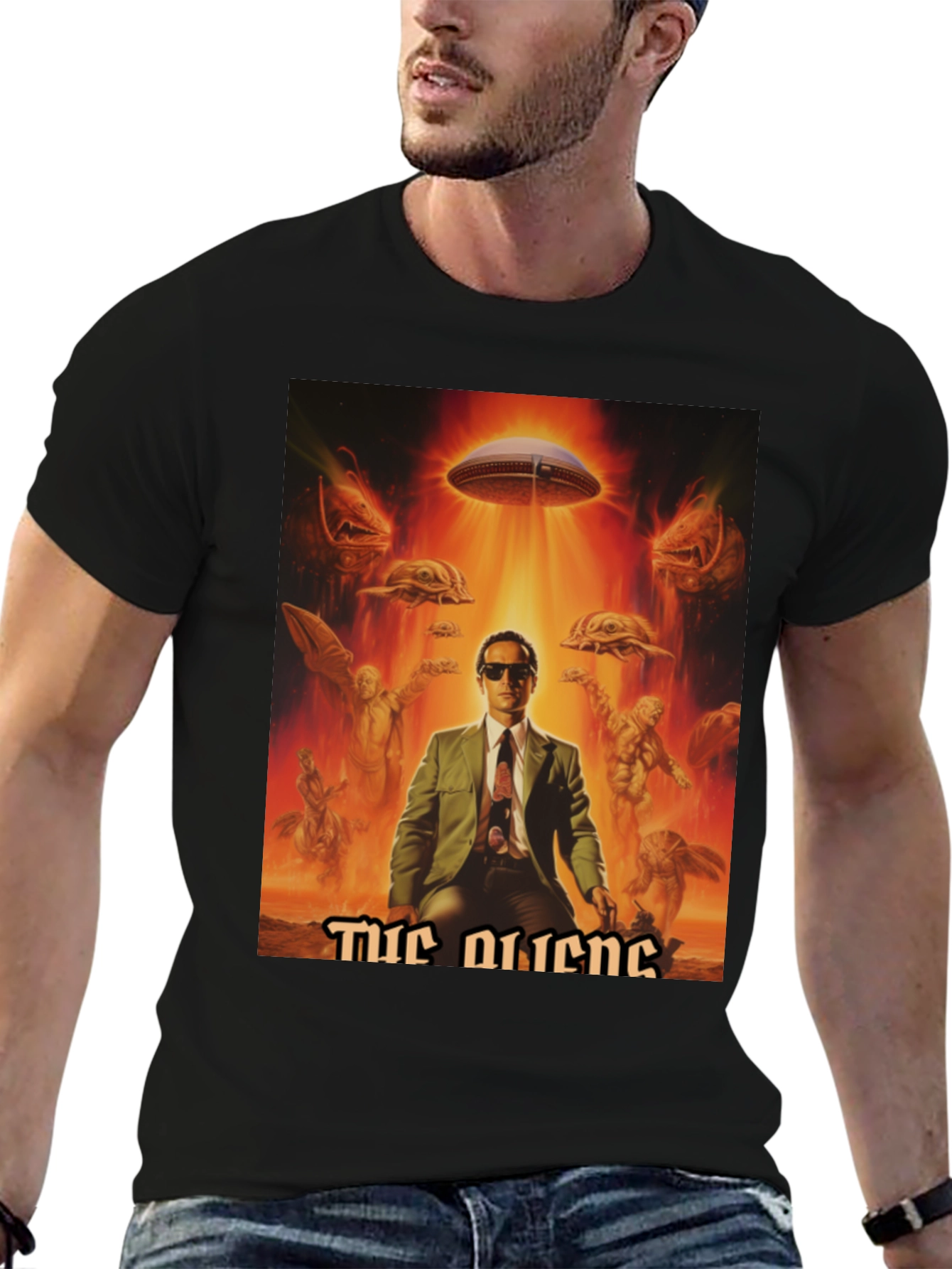 The Aliens Graphic Print T-Shirt