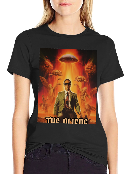 The Aliens Graphic Print T-Shirt