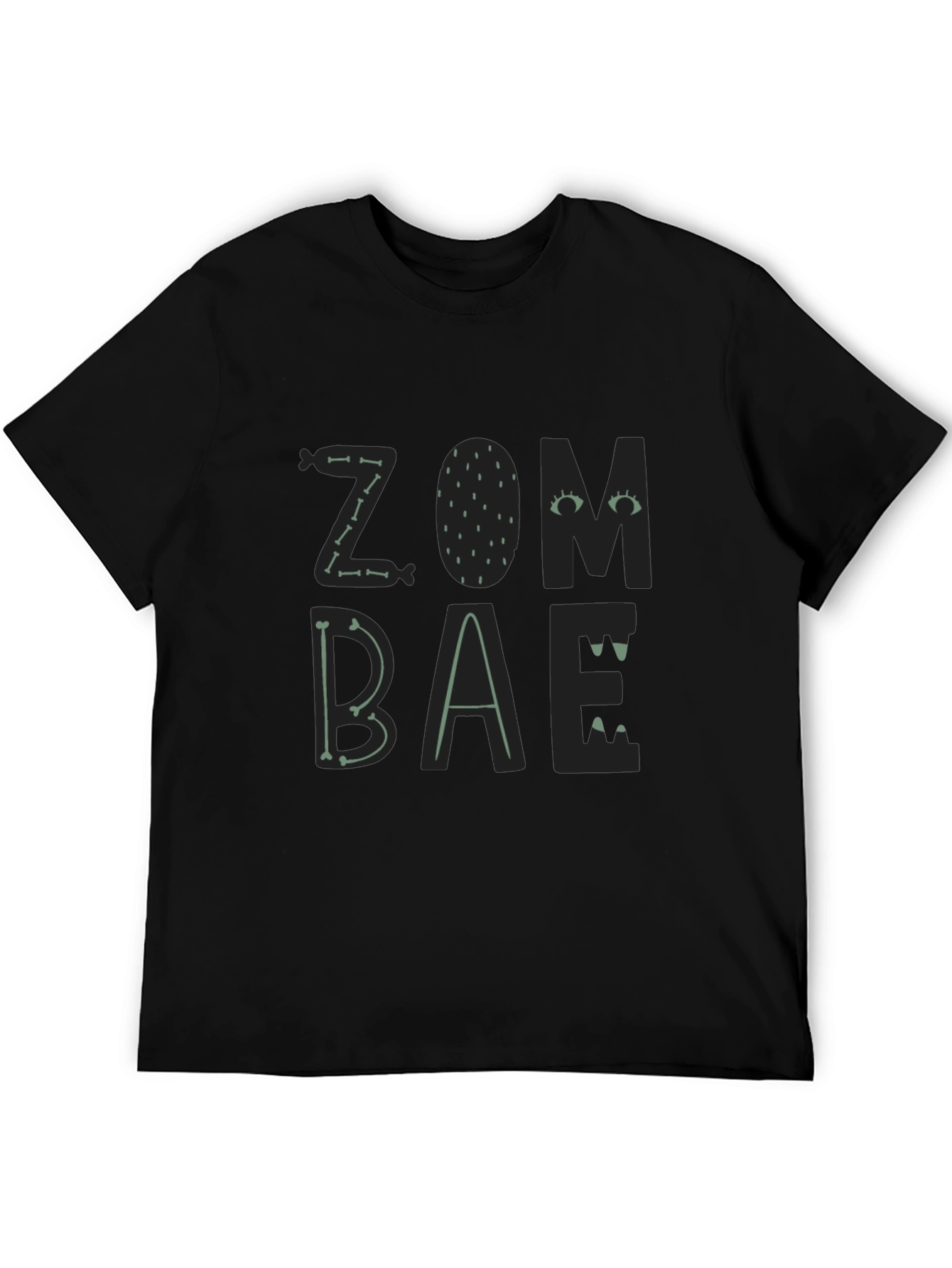 Zombie Bae Graphic Tee - Mens Black T-Shirt