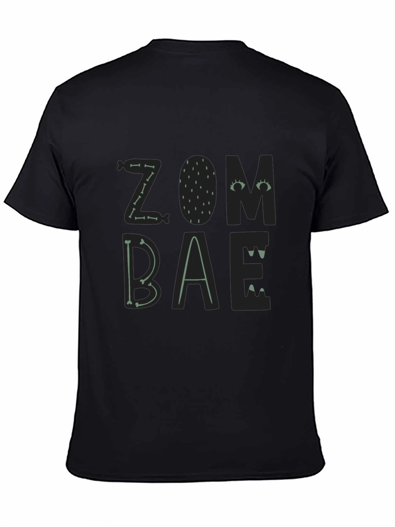Zombie Bae Graphic Tee - Mens Black T-Shirt