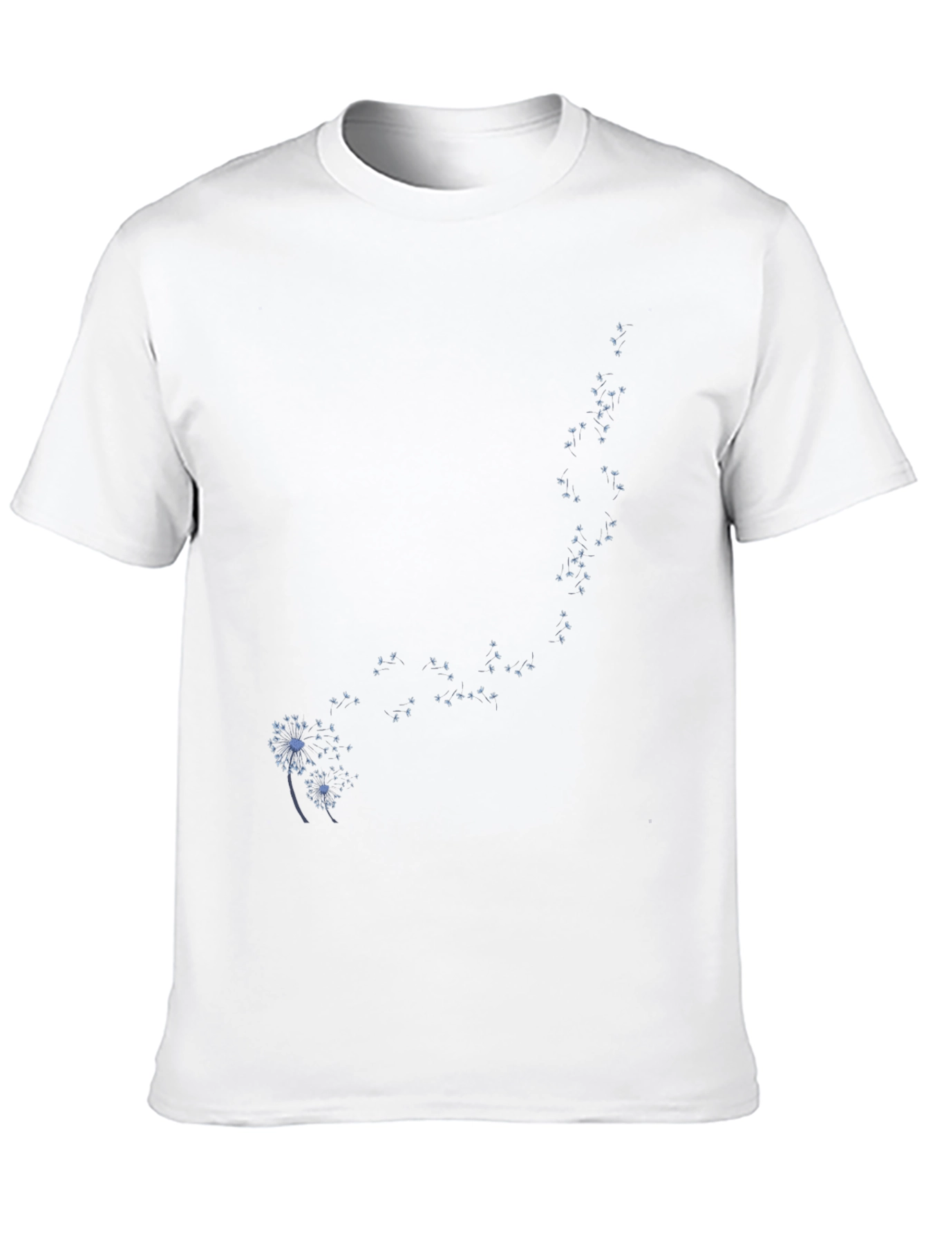 Black Dandelion Tee - Stylish Graphic Print
