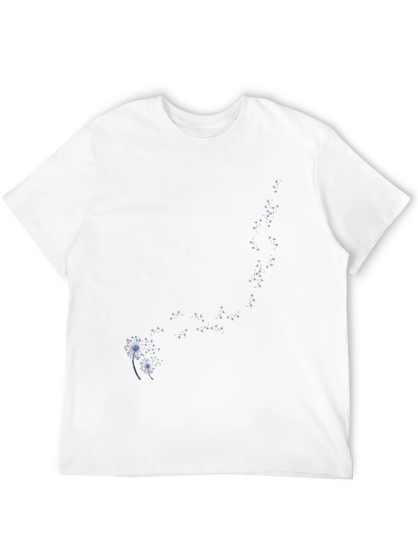 Black Dandelion Tee - Stylish Graphic Print