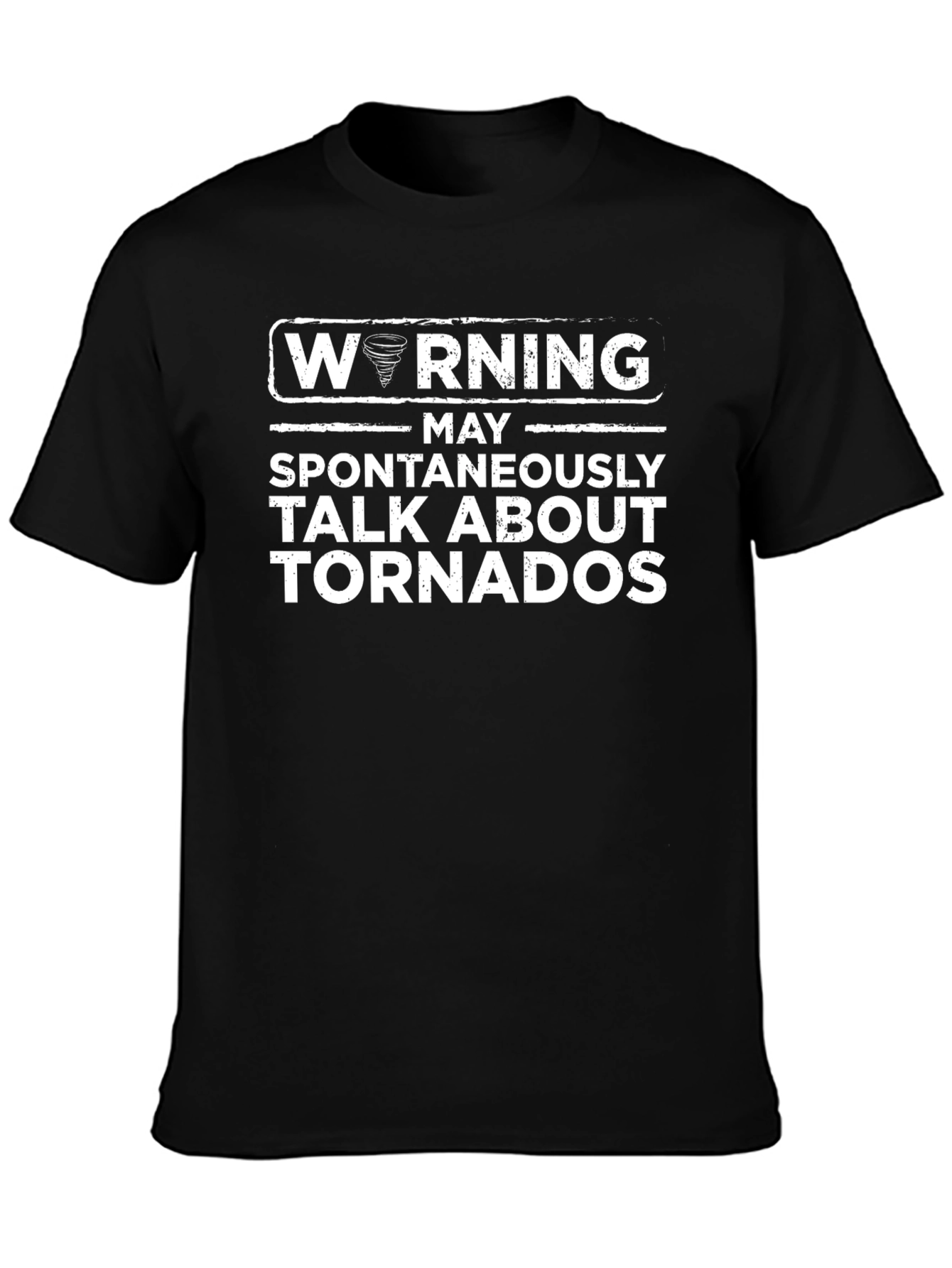 Warning Tornado T-Shirt - Funny Weather Tee