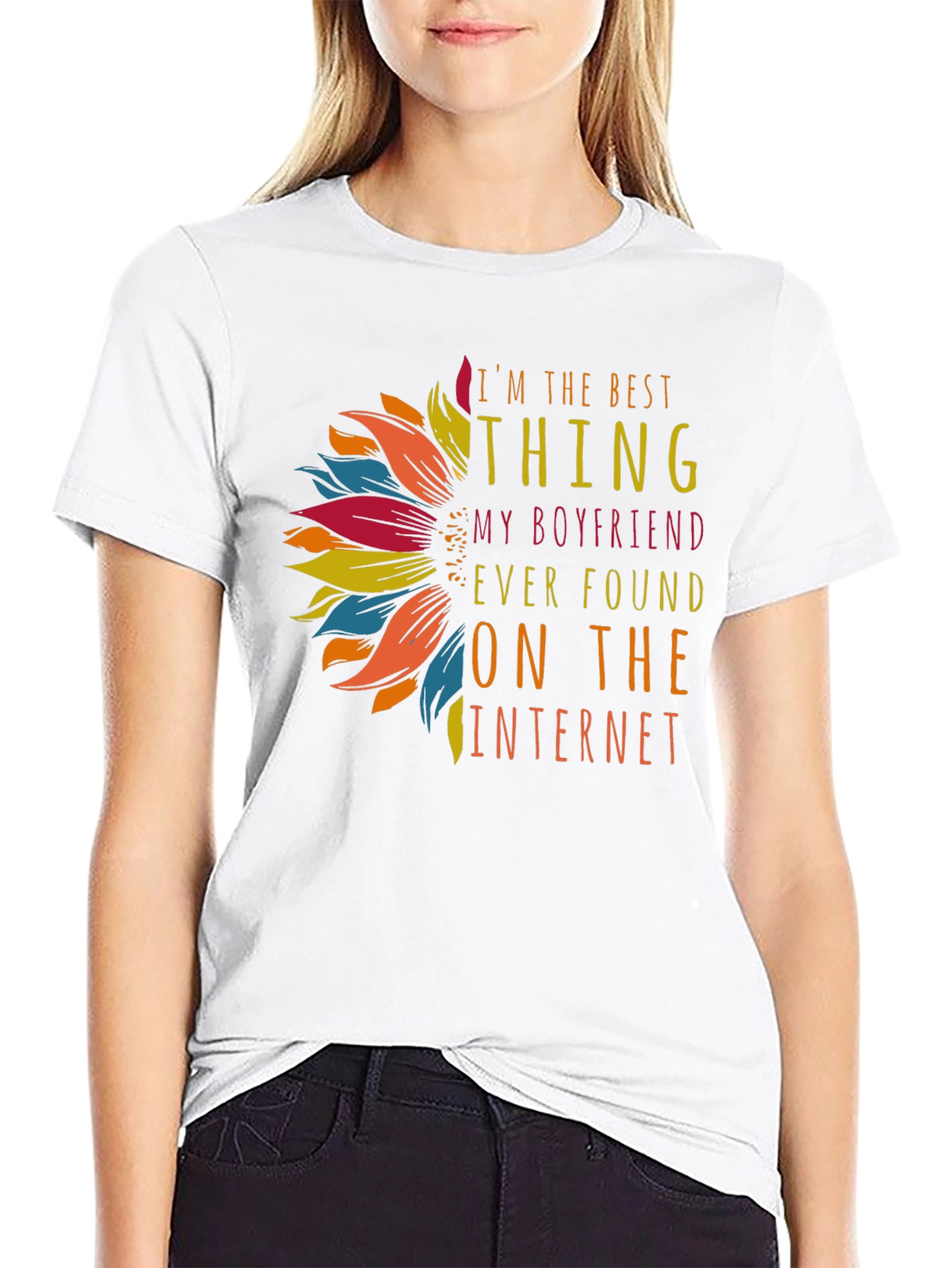 Best Thing Boyfriend Found Internet T-Shirt