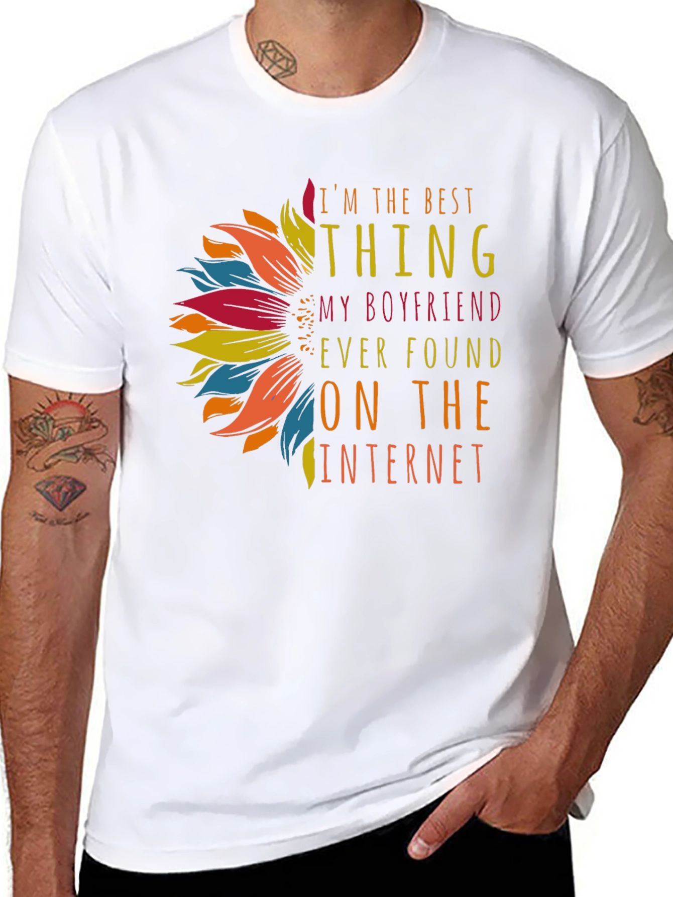 Best Thing Boyfriend Found Internet T-Shirt