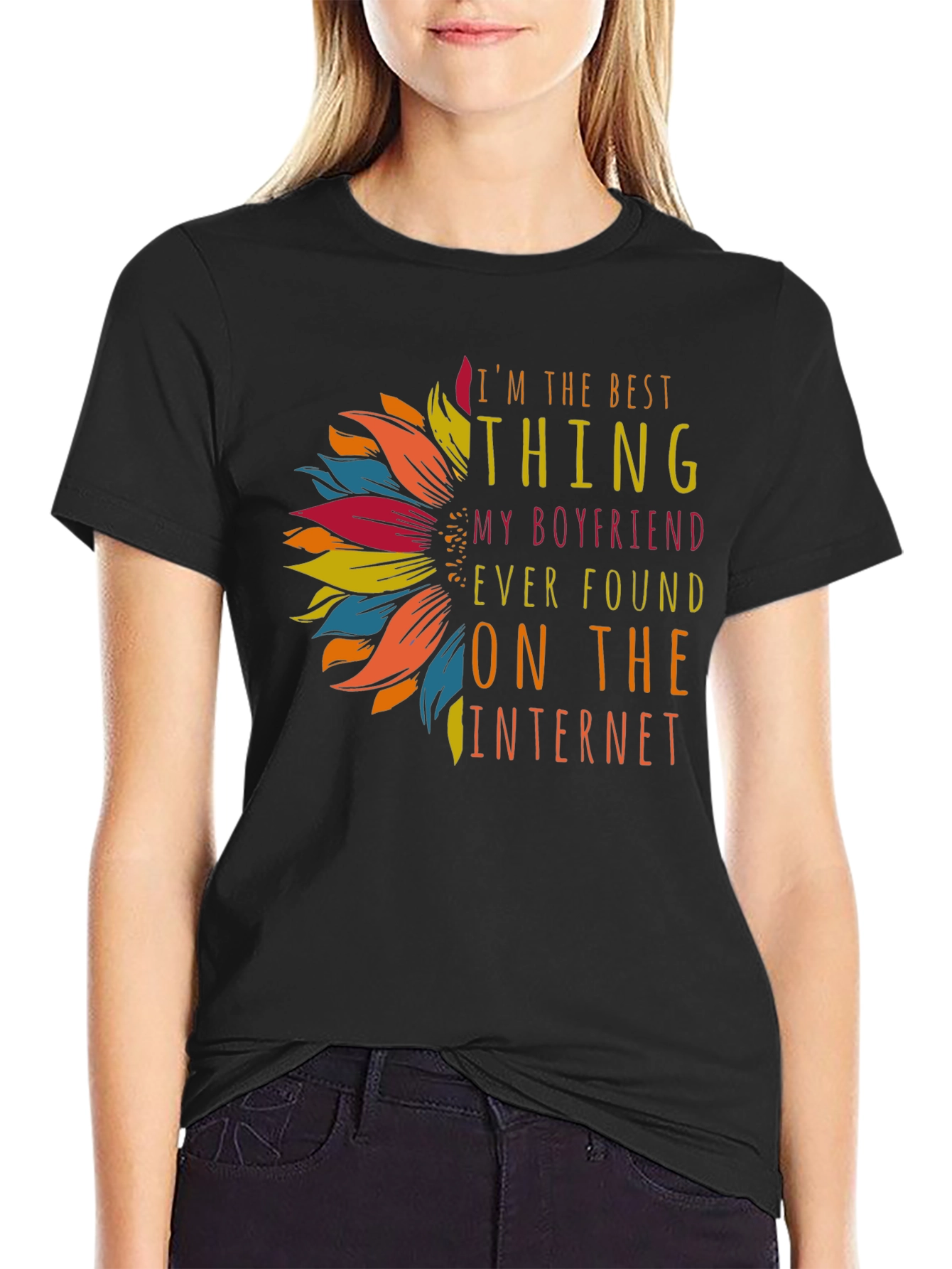 Best Thing Boyfriend Found Internet T-Shirt