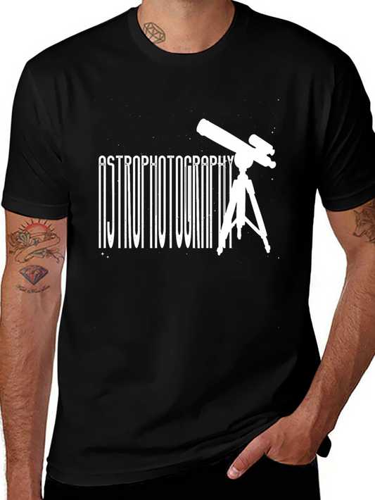 Astrophotography T-Shirt - Telescope Graphic Tee