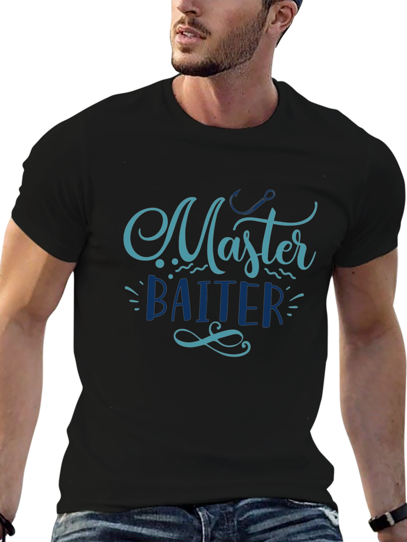 Master Baiter Fishing T-Shirt - Funny Fisherman Tee