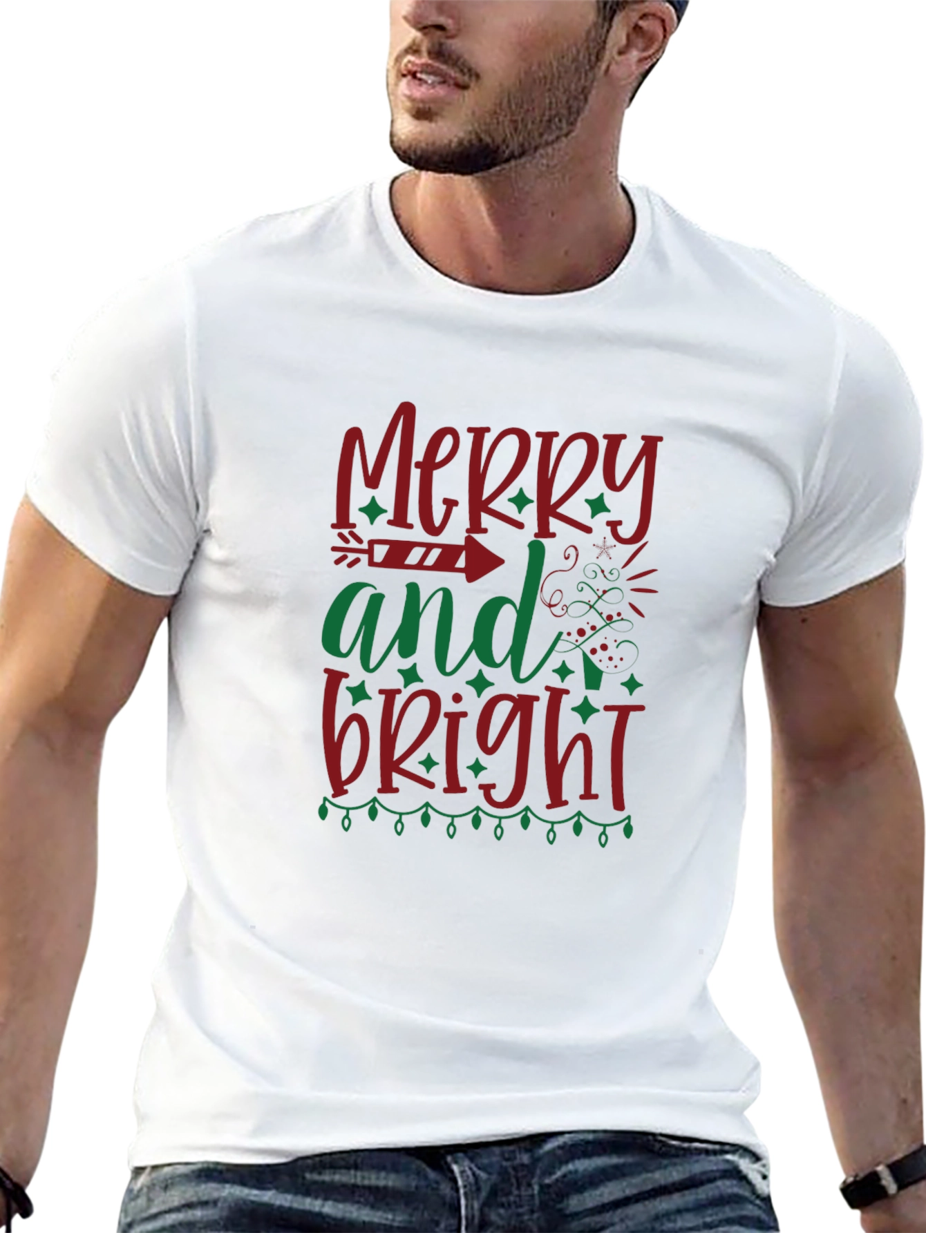 Merry and Bright Christmas T-Shirt
