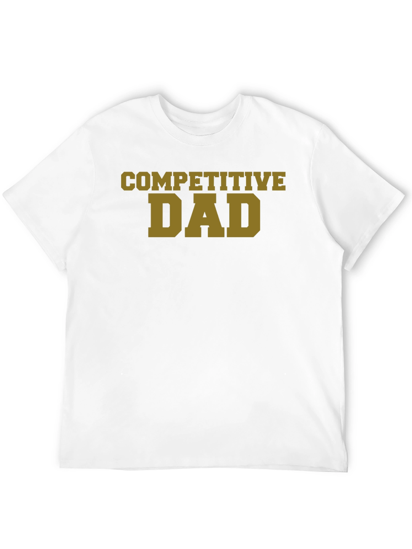 Competitive Dad T-Shirt - Black Novelty Tee