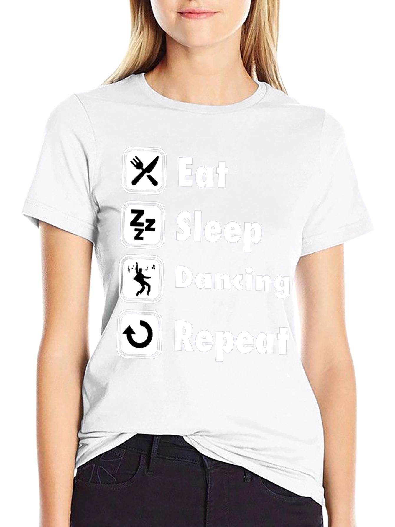 Eat Sleep Dancing Repeat T-Shirt