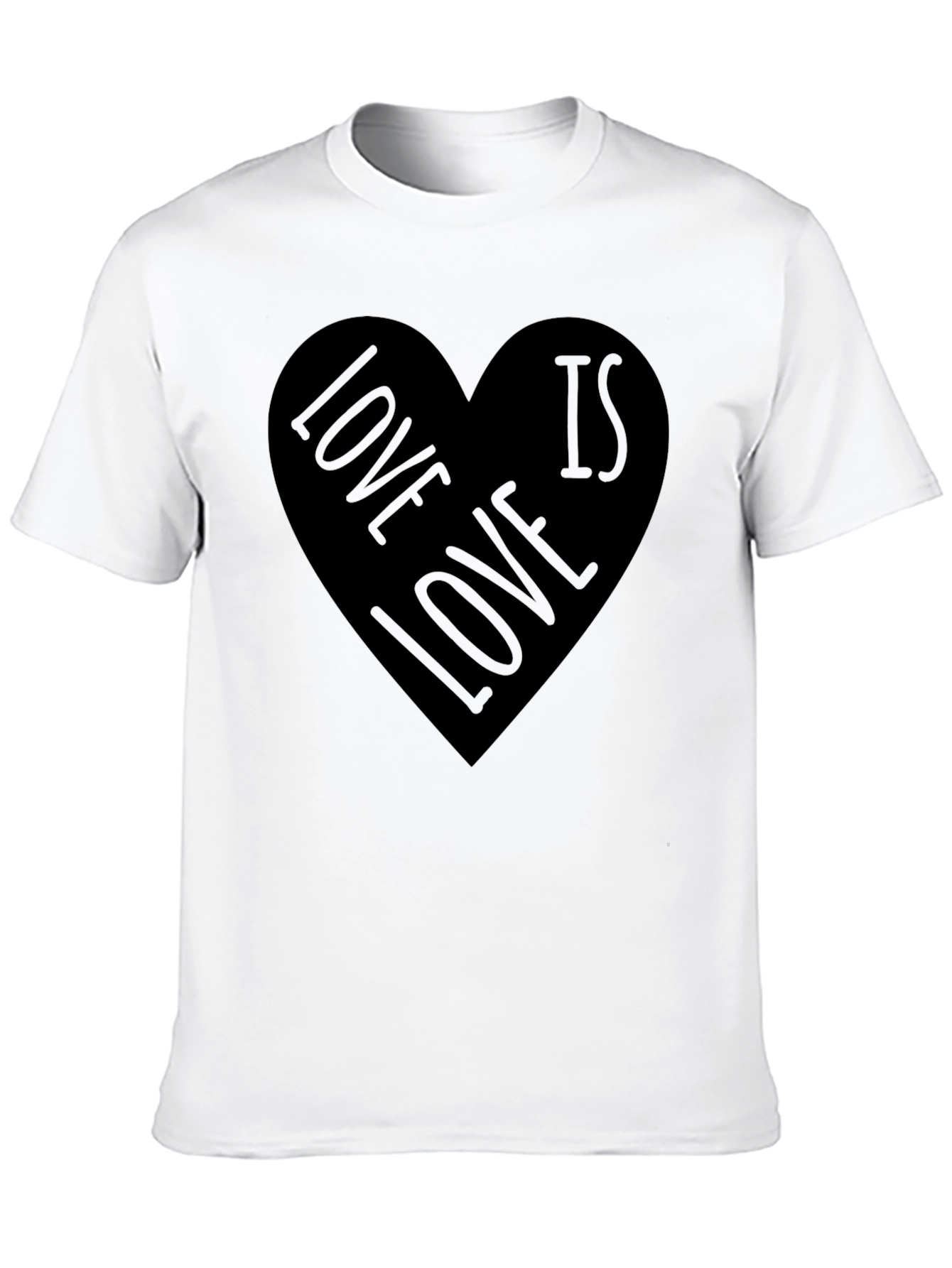 Love is Love Graphic Tee - Black