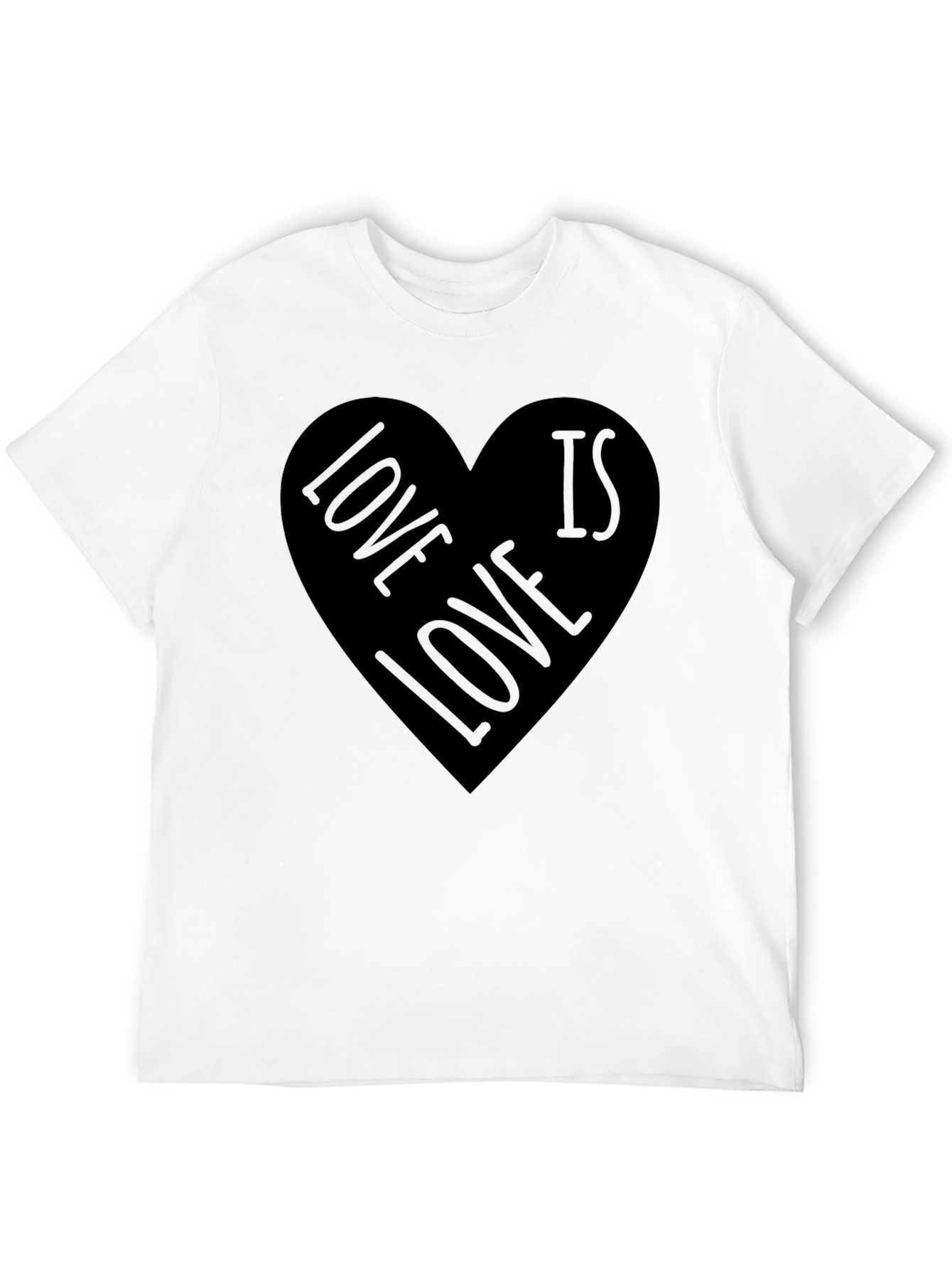 Love is Love Graphic Tee - Black