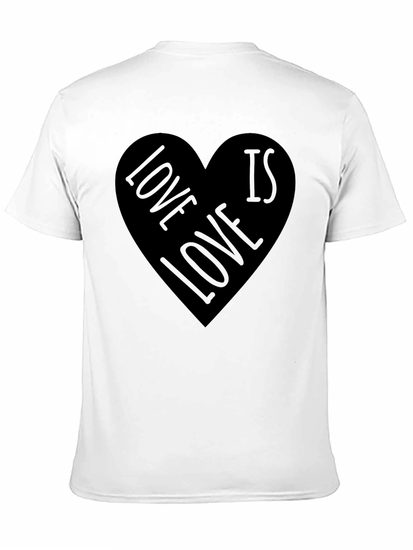 Love is Love Graphic Tee - Black