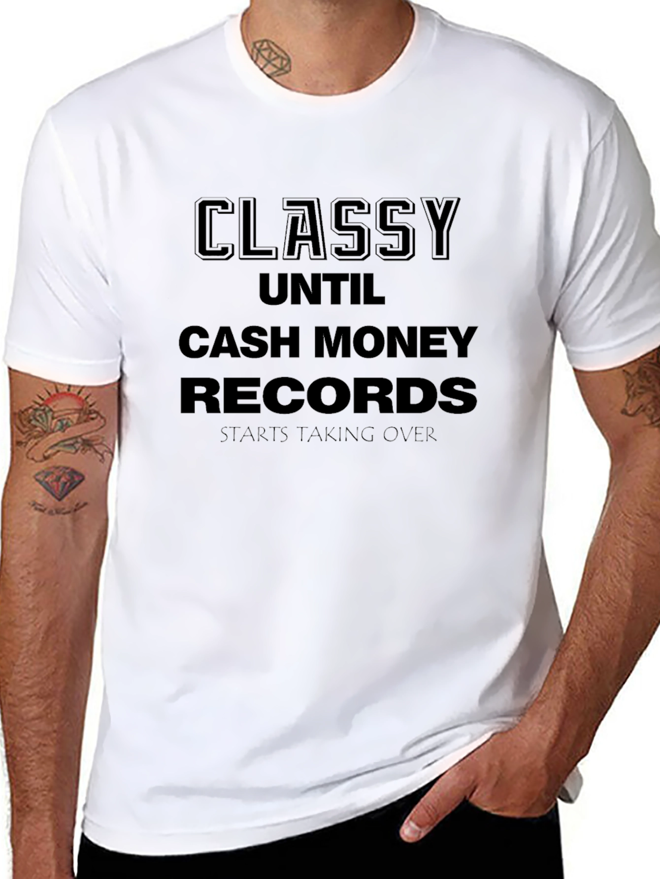 Classy Until Cash Money Records T-Shirt