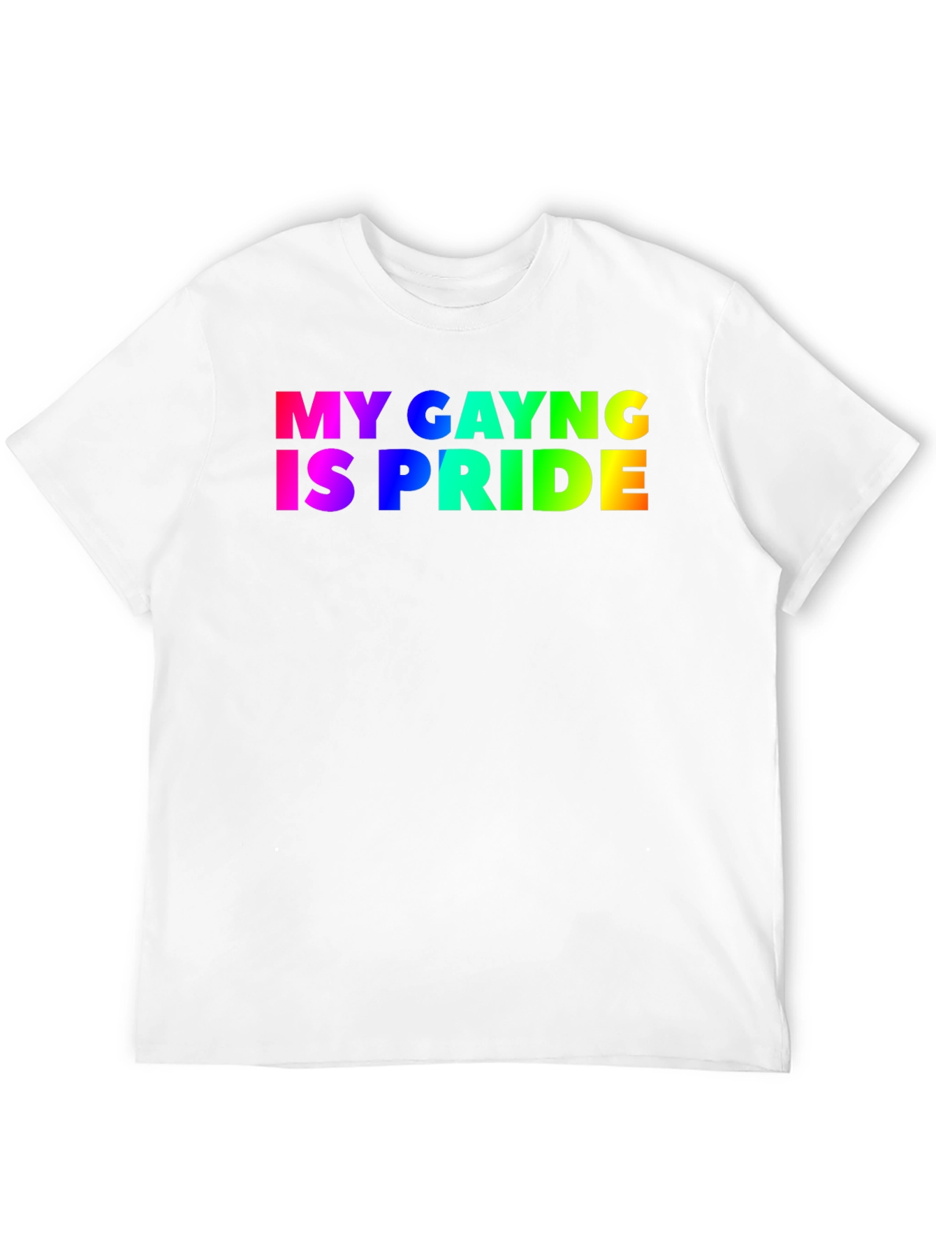 My Gayng Is Pride T-Shirt - Black LGBT Tee
