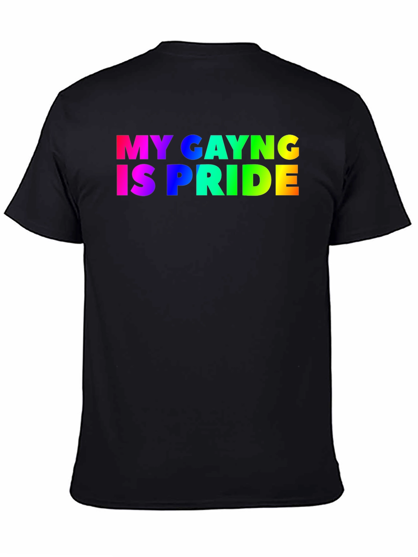 My Gayng Is Pride T-Shirt - Black LGBT Tee