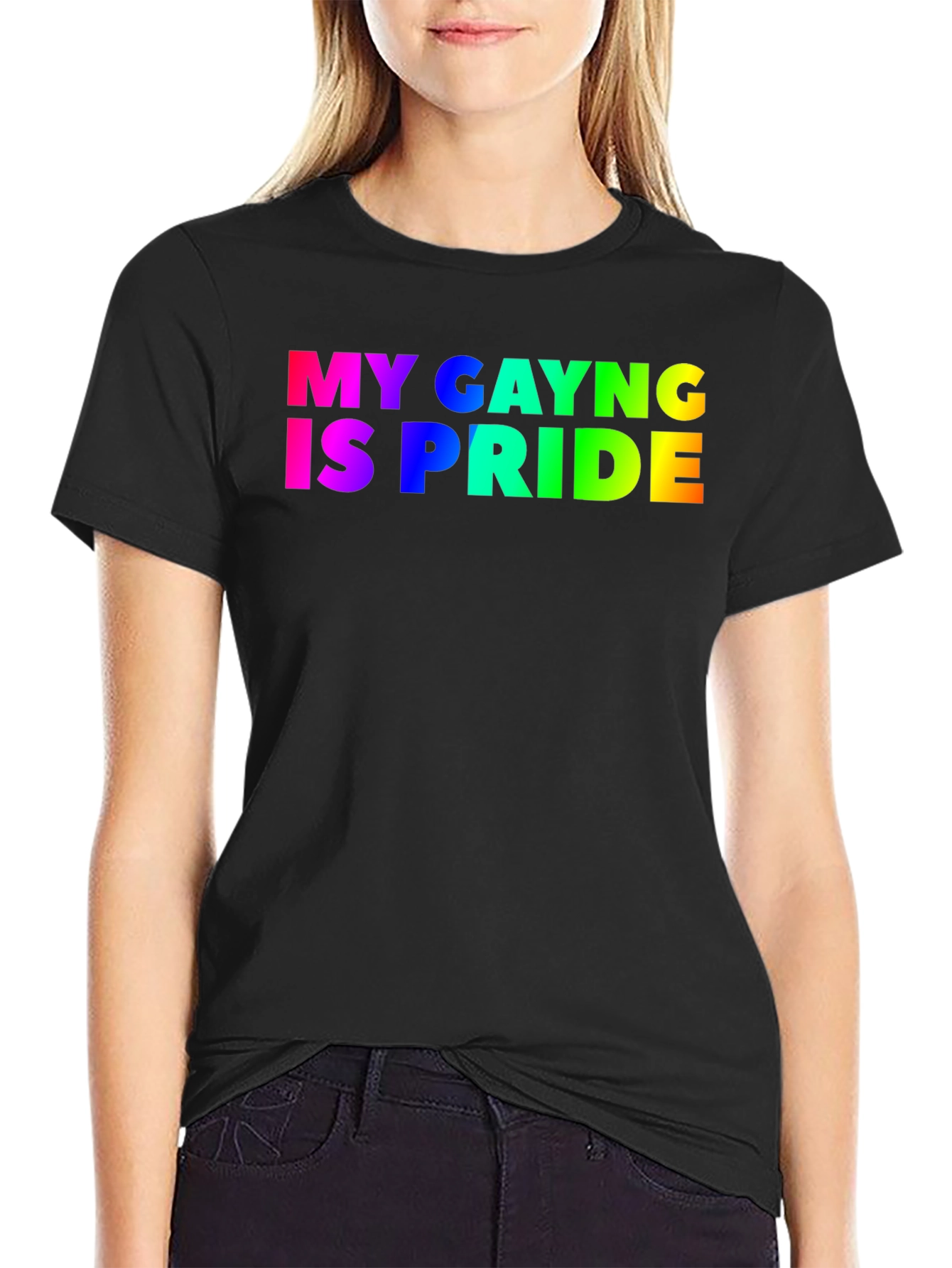 My Gayng Is Pride T-Shirt - Black LGBT Tee