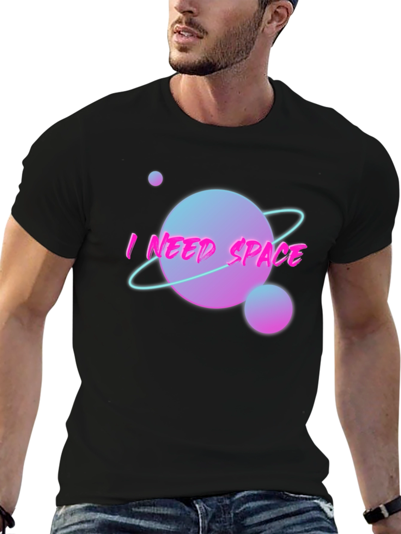 I Need Space Graphic T-Shirt