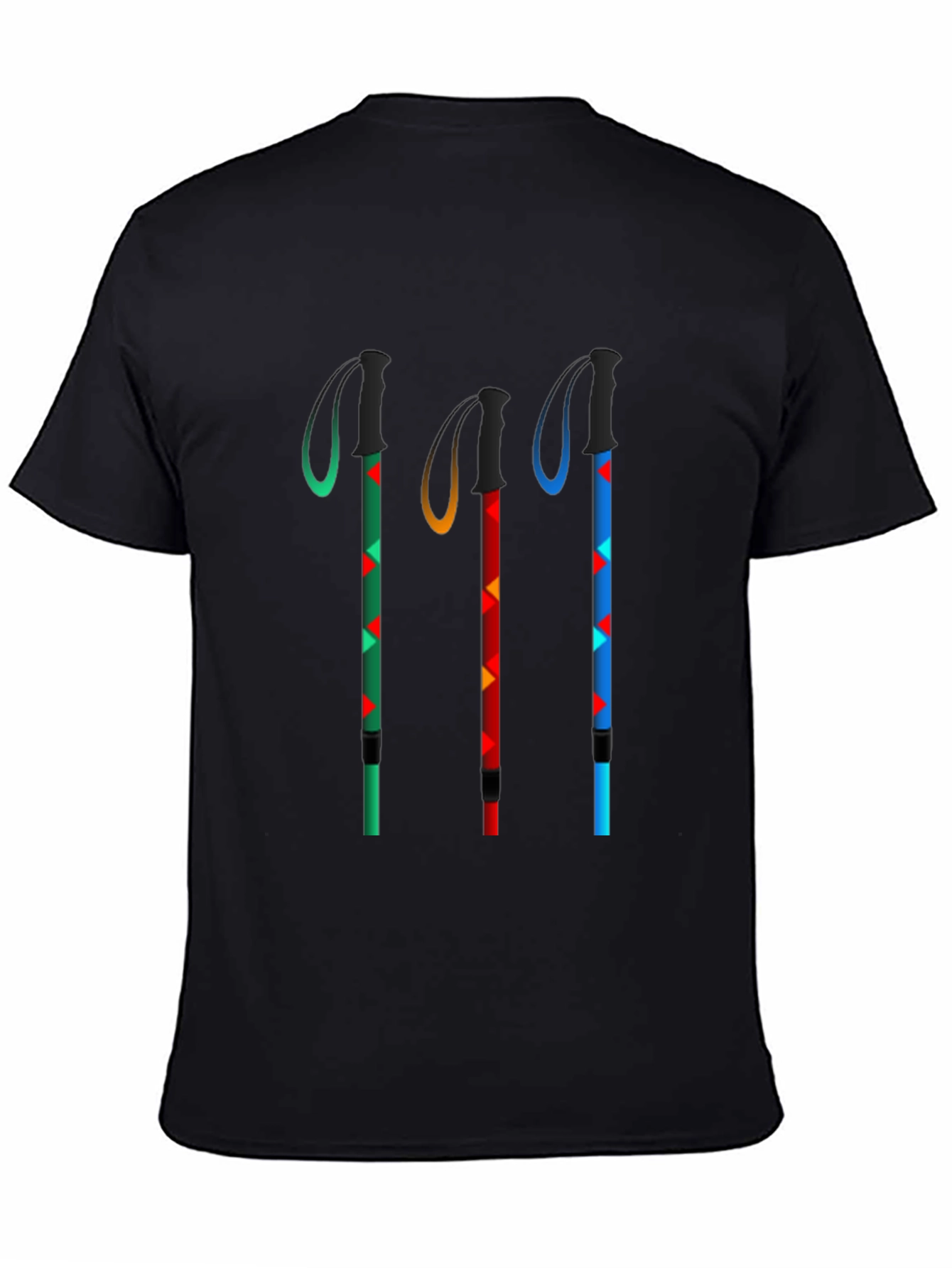 Hiking Sticks T-Shirt - Adventure Ready!