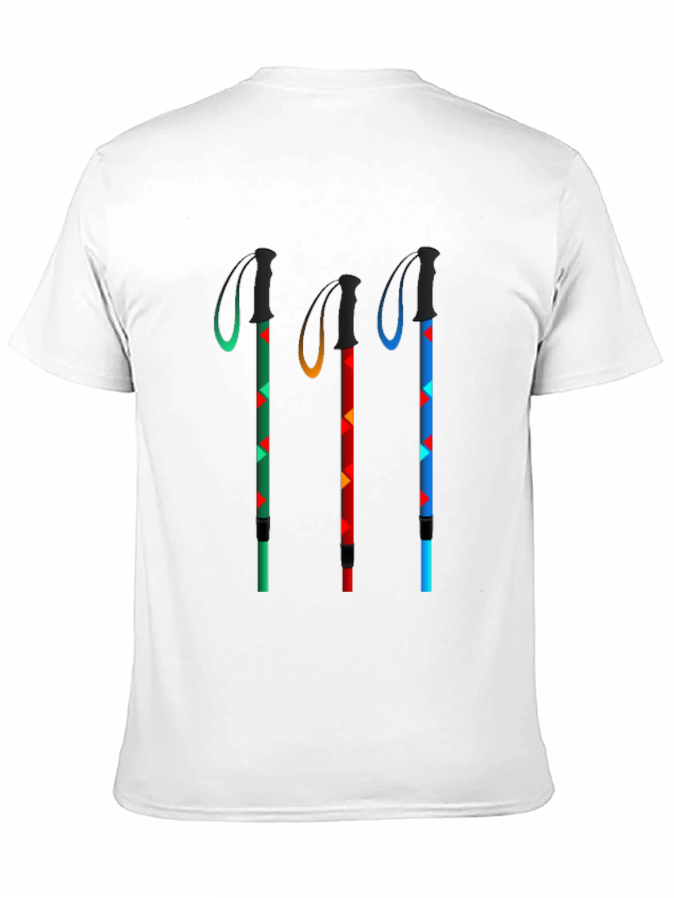 Hiking Sticks T-Shirt - Adventure Ready!