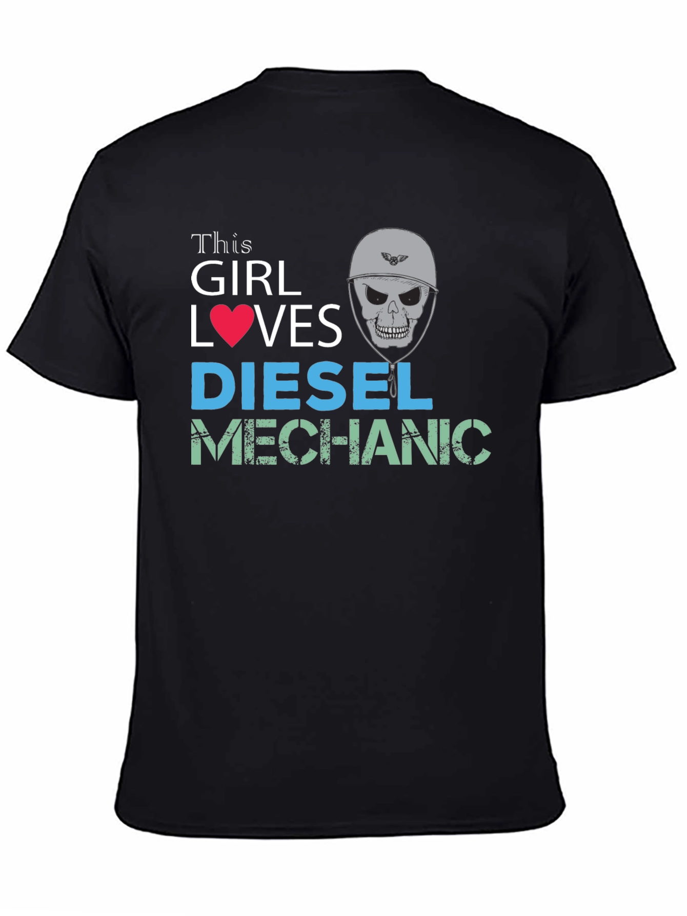 Diesel Mechanic Girl T-Shirt