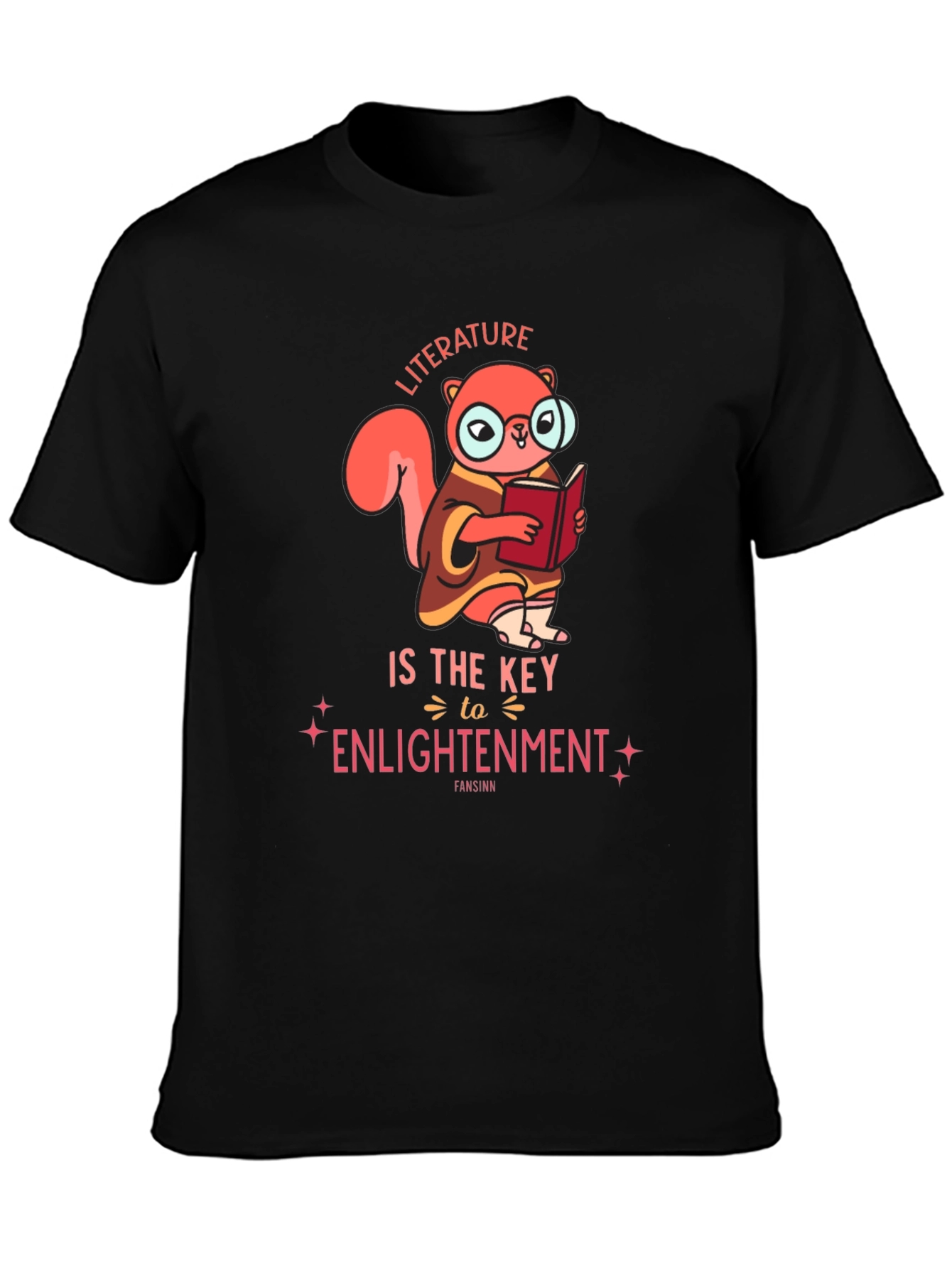 Literature is the Key to Enlightenment T-Shirt