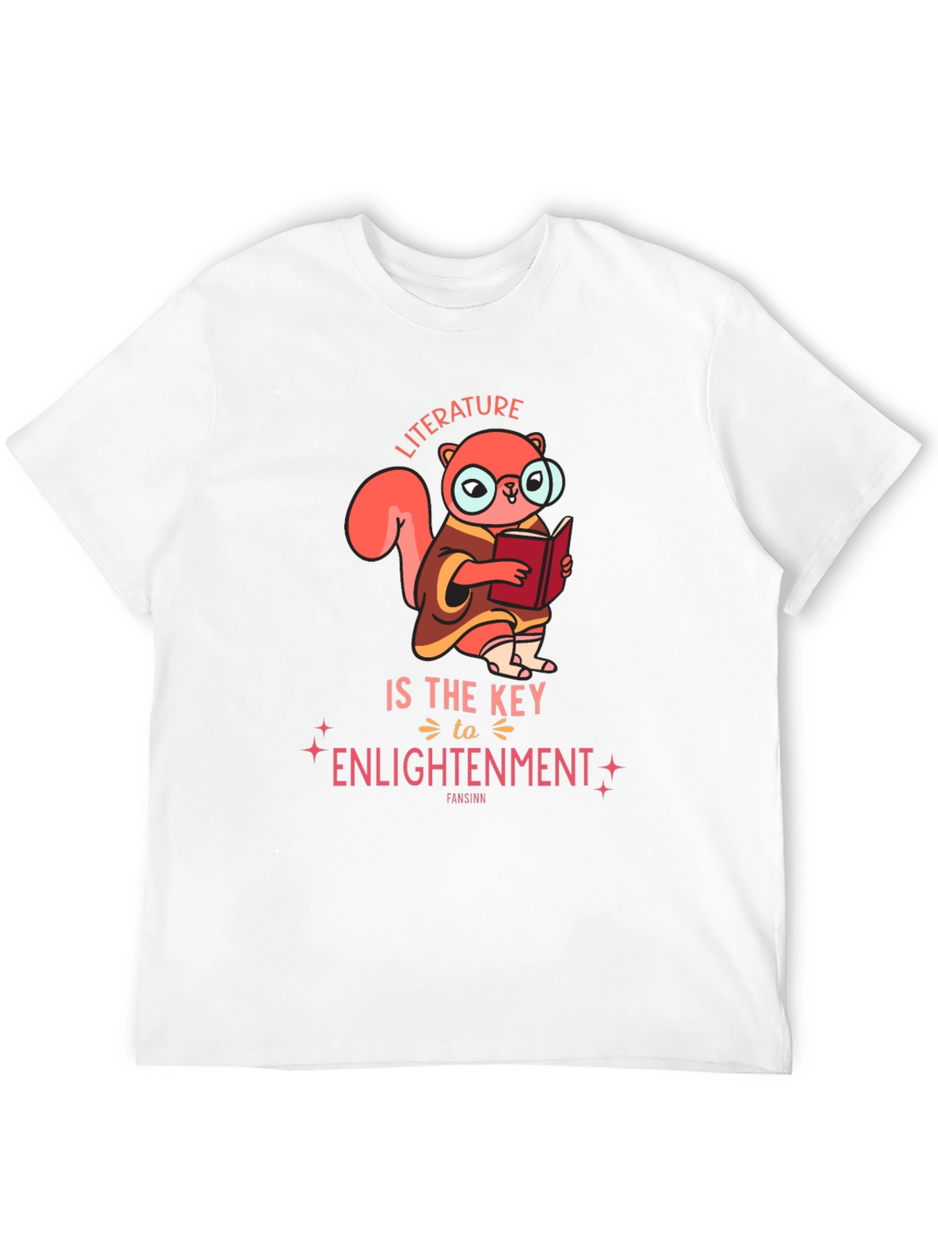 Literature is the Key to Enlightenment T-Shirt