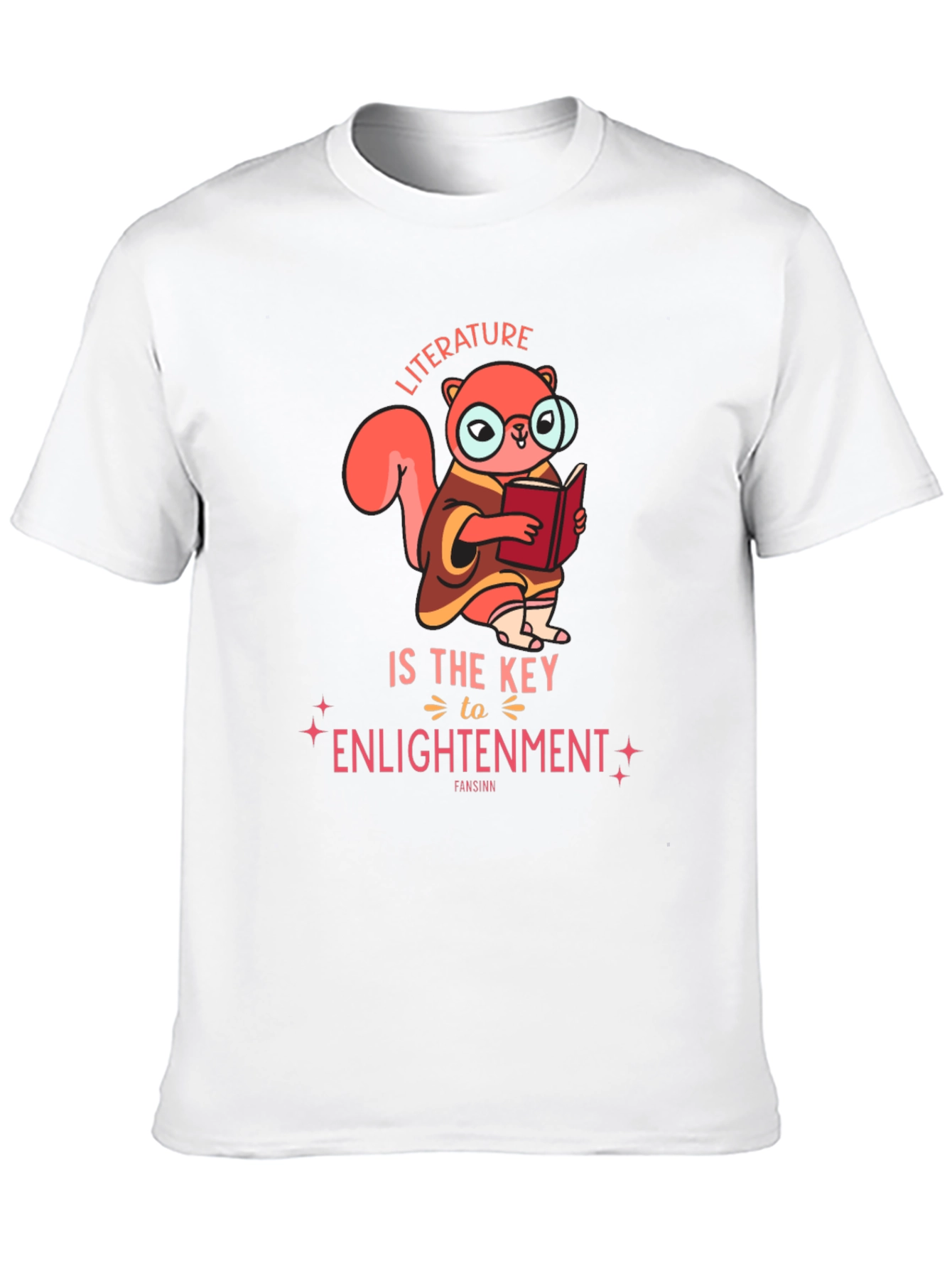 Literature is the Key to Enlightenment T-Shirt