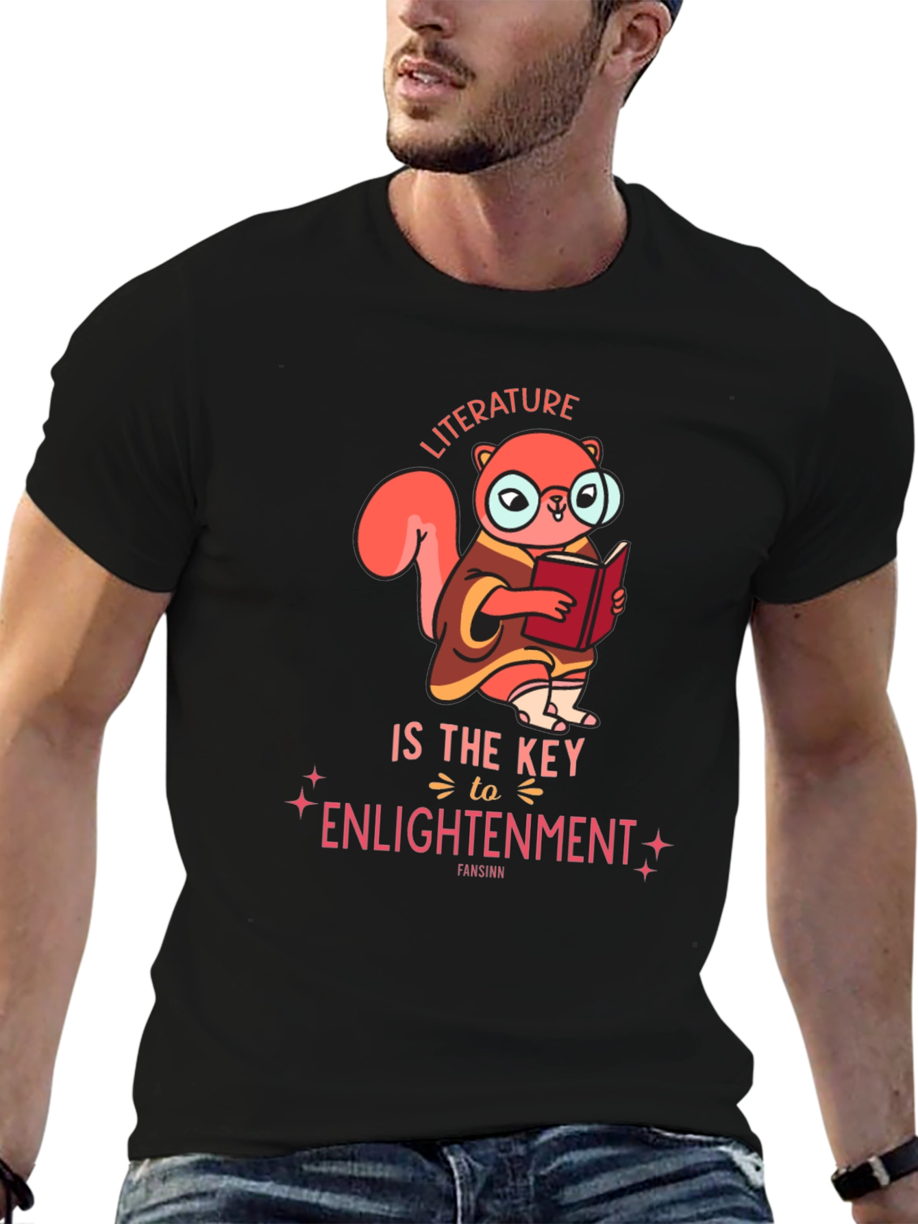 Literature is the Key to Enlightenment T-Shirt