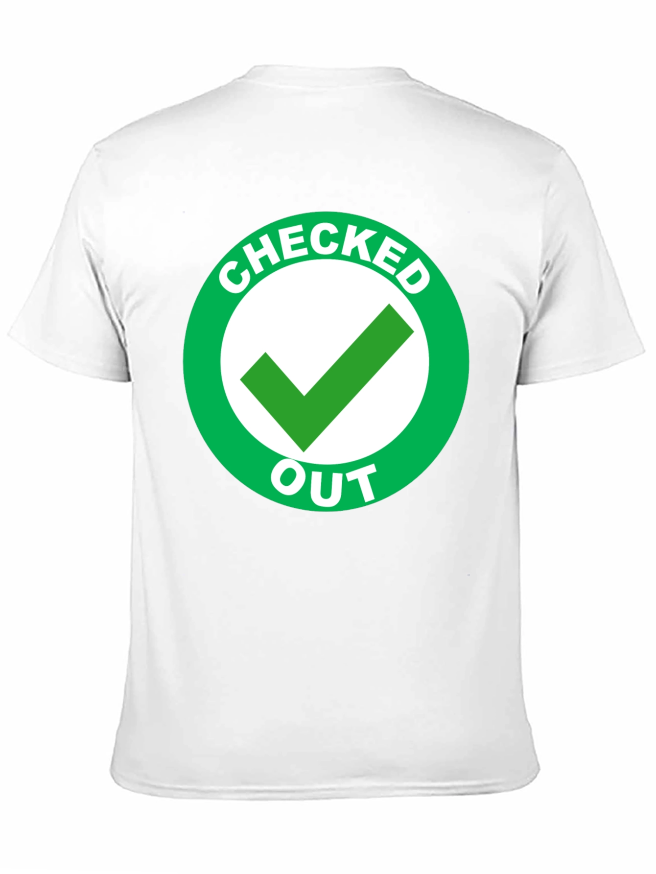 Checked Out Graphic T-Shirt