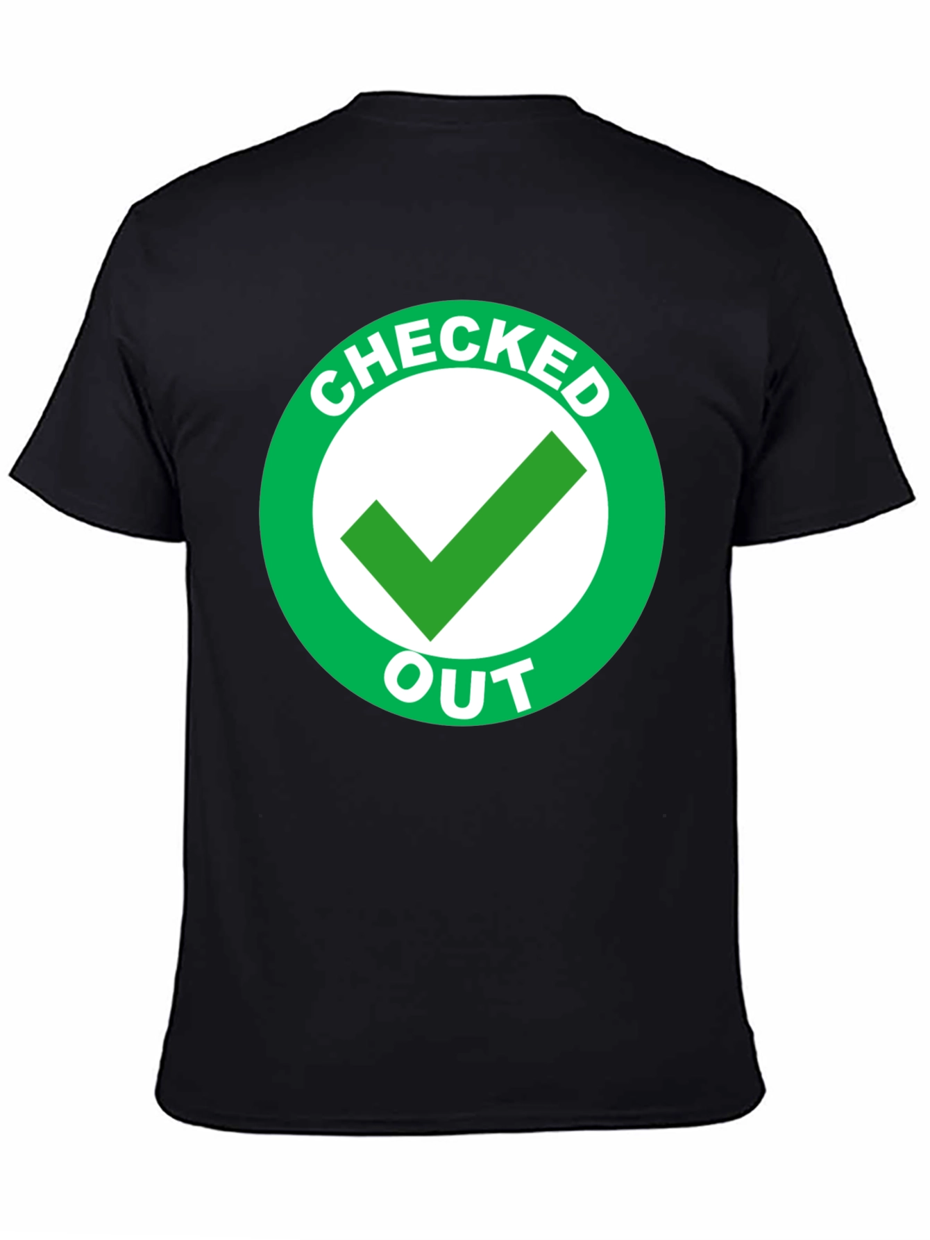 Checked Out Graphic T-Shirt